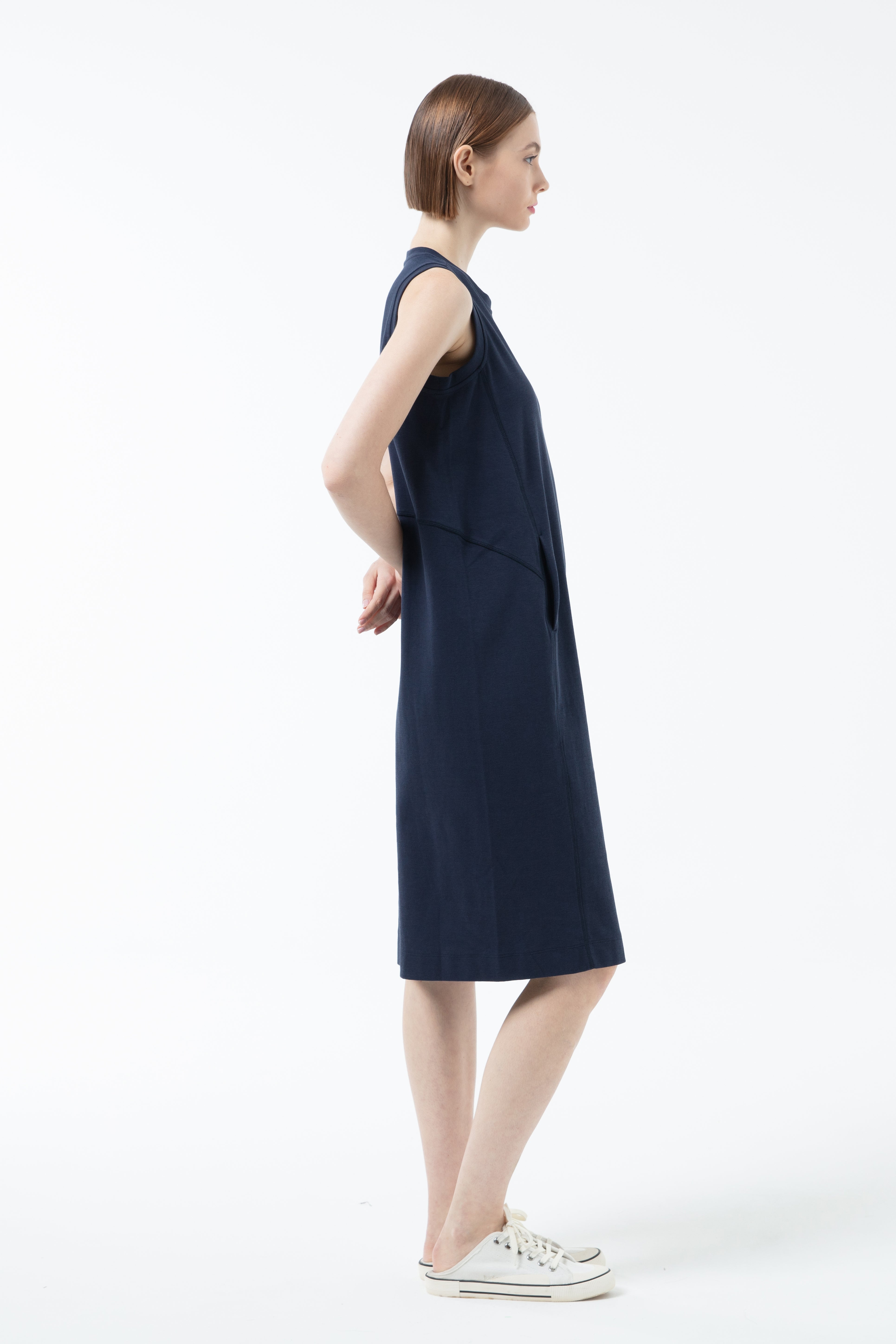 K/Woods Modern Tank Shift Midi