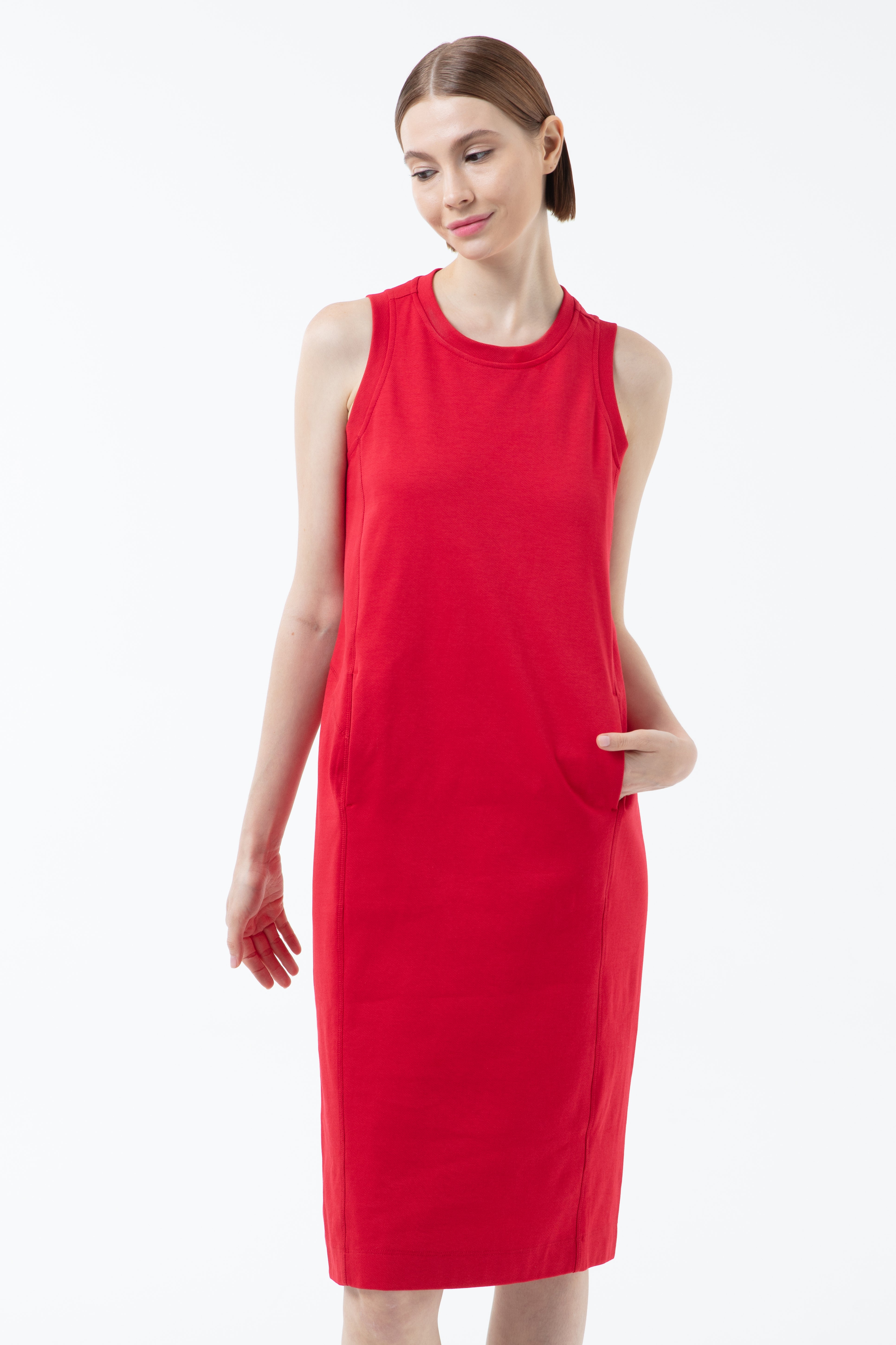 K/Woods Modern Tank Shift Midi