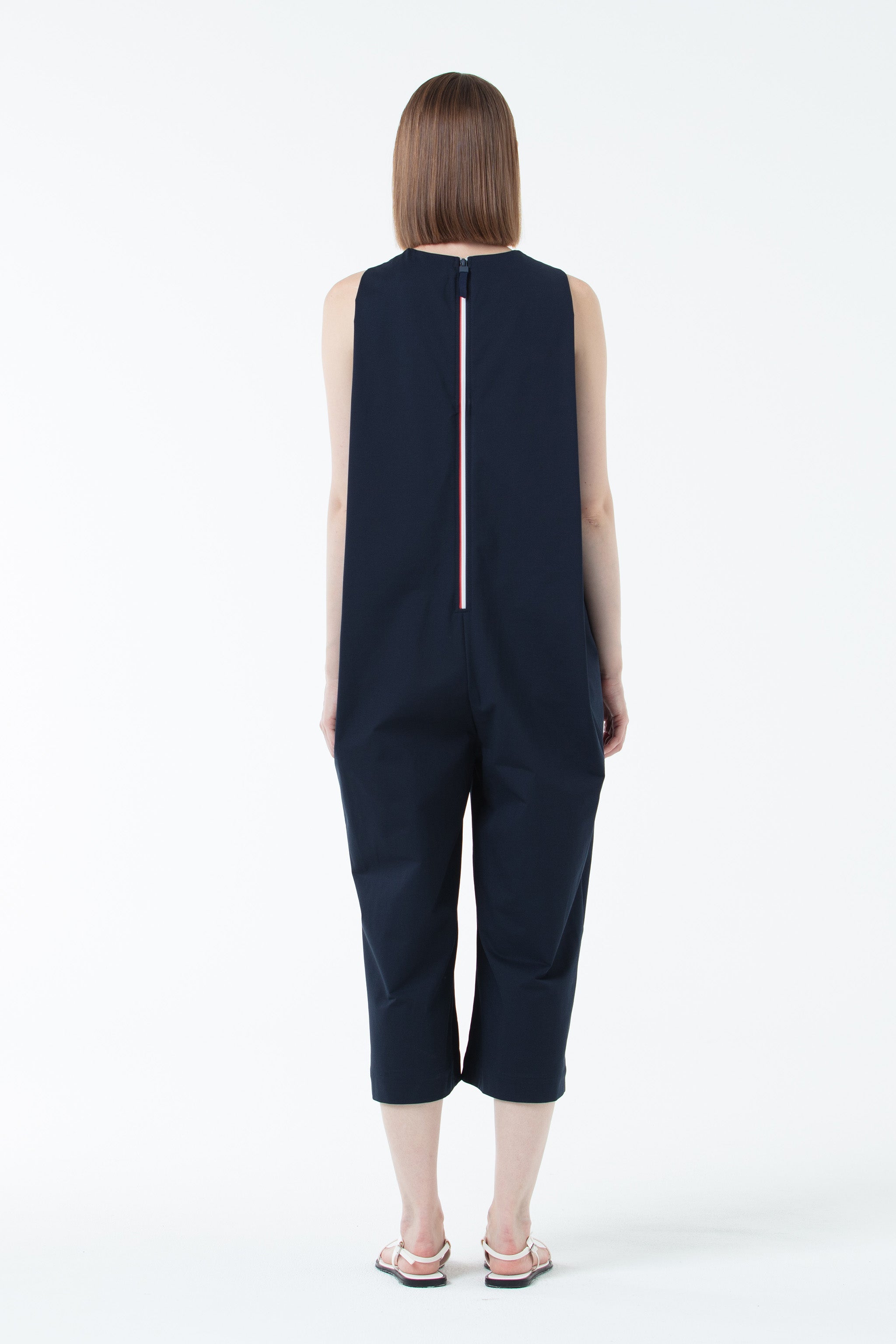 K/Woods Wideleg Jumpsuit - Navy