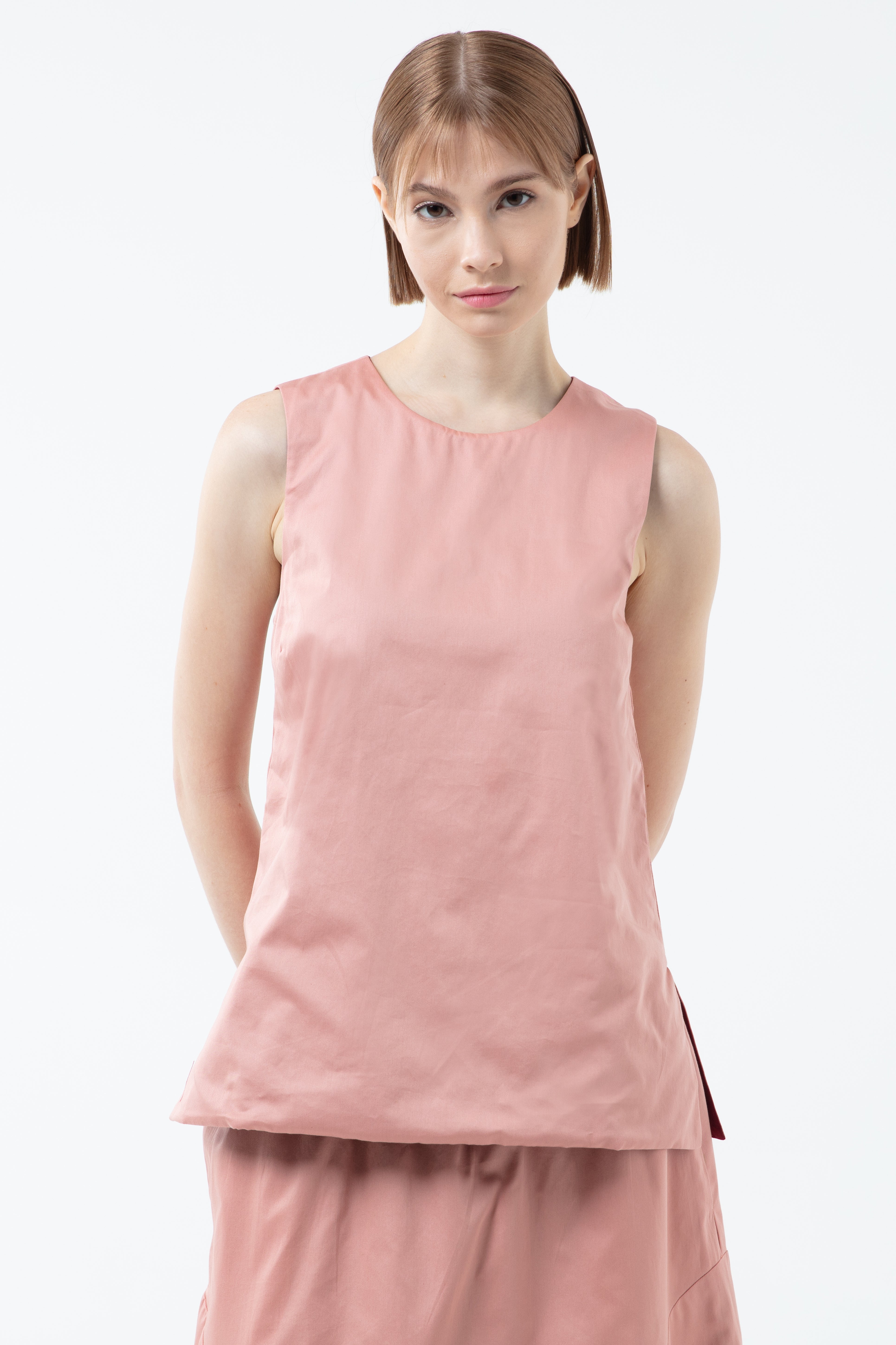 K/Woods Dual Form Belted Top