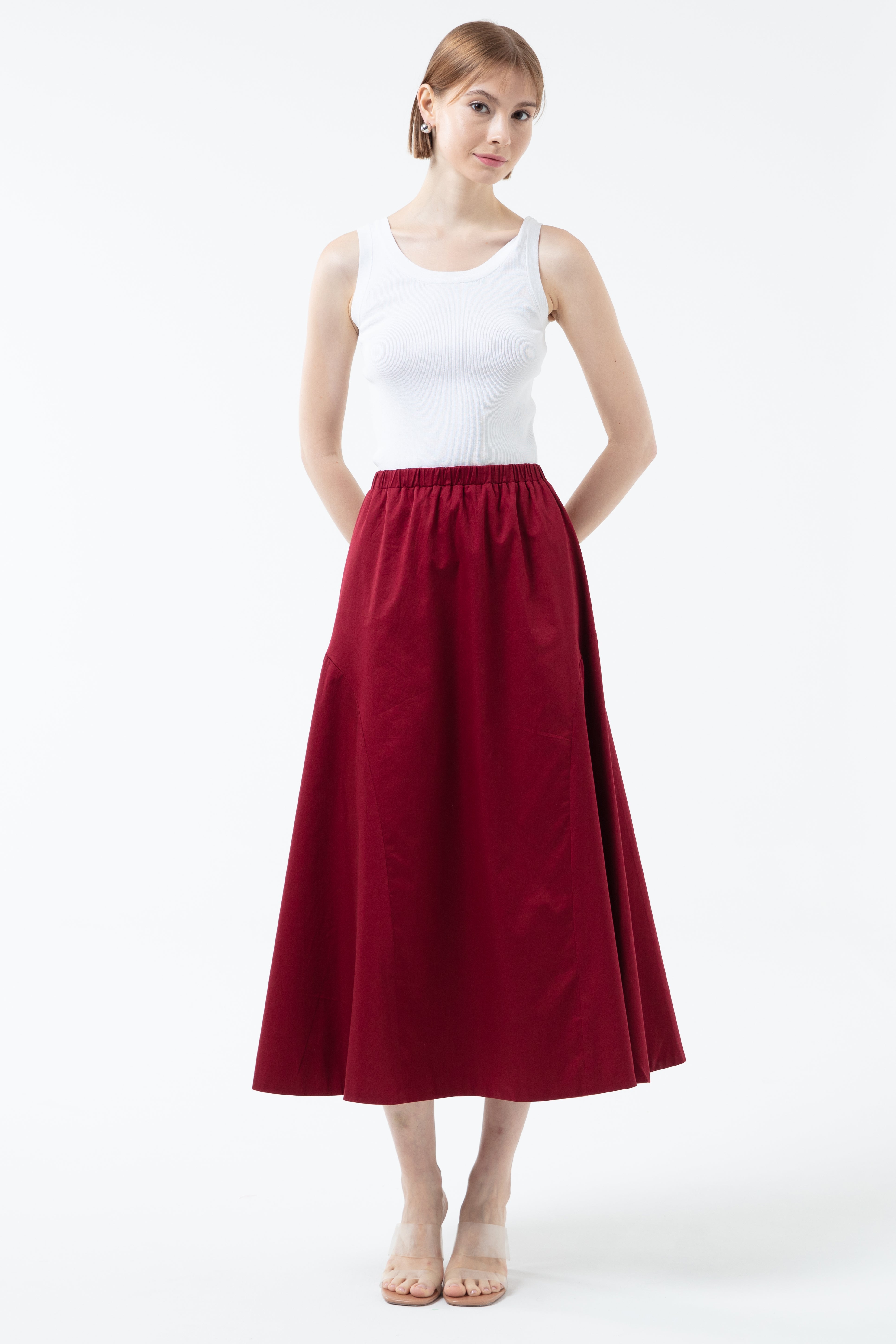 K/Woods Dual Form Midi Skirt