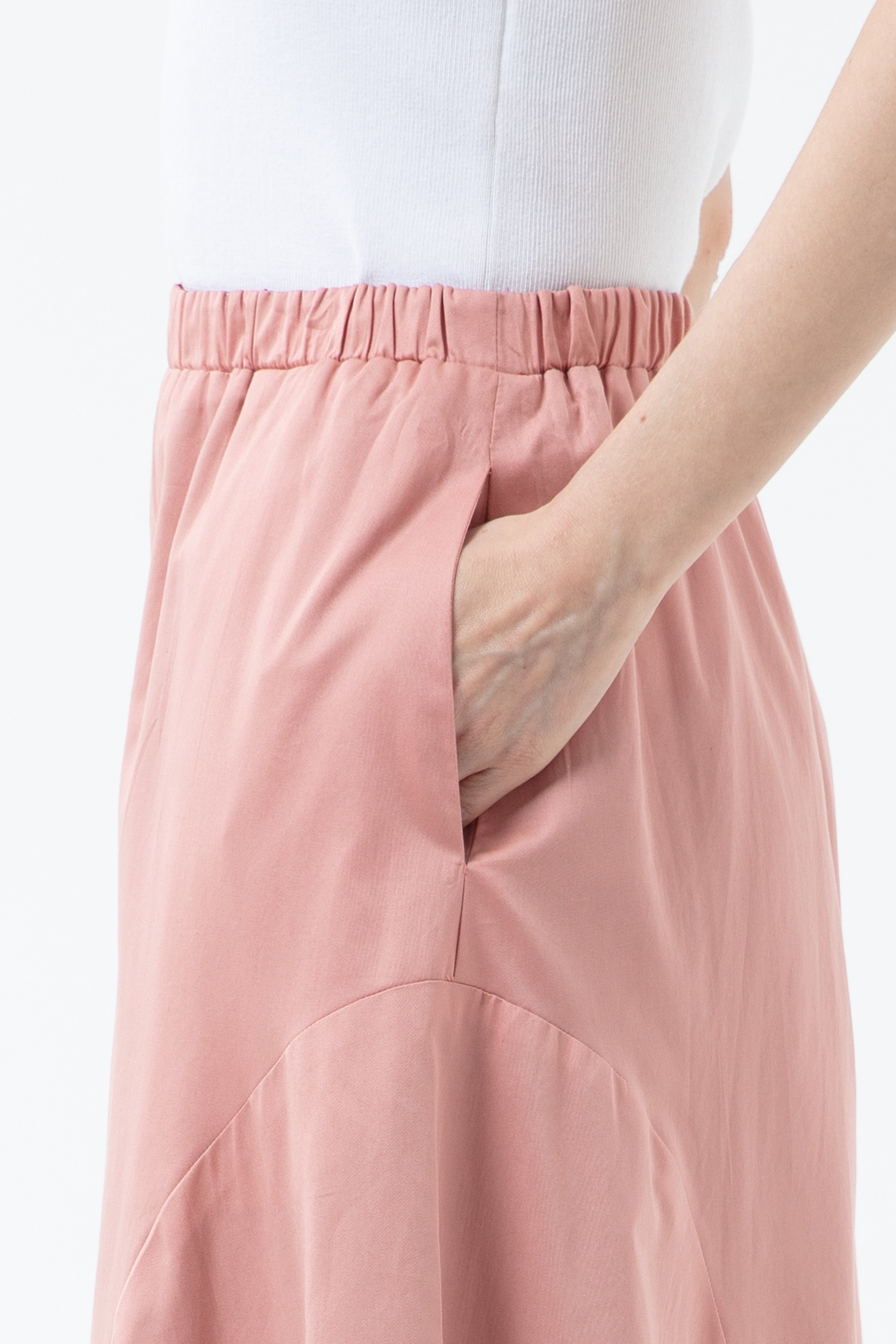 K/Woods Dual Form Midi Skirt