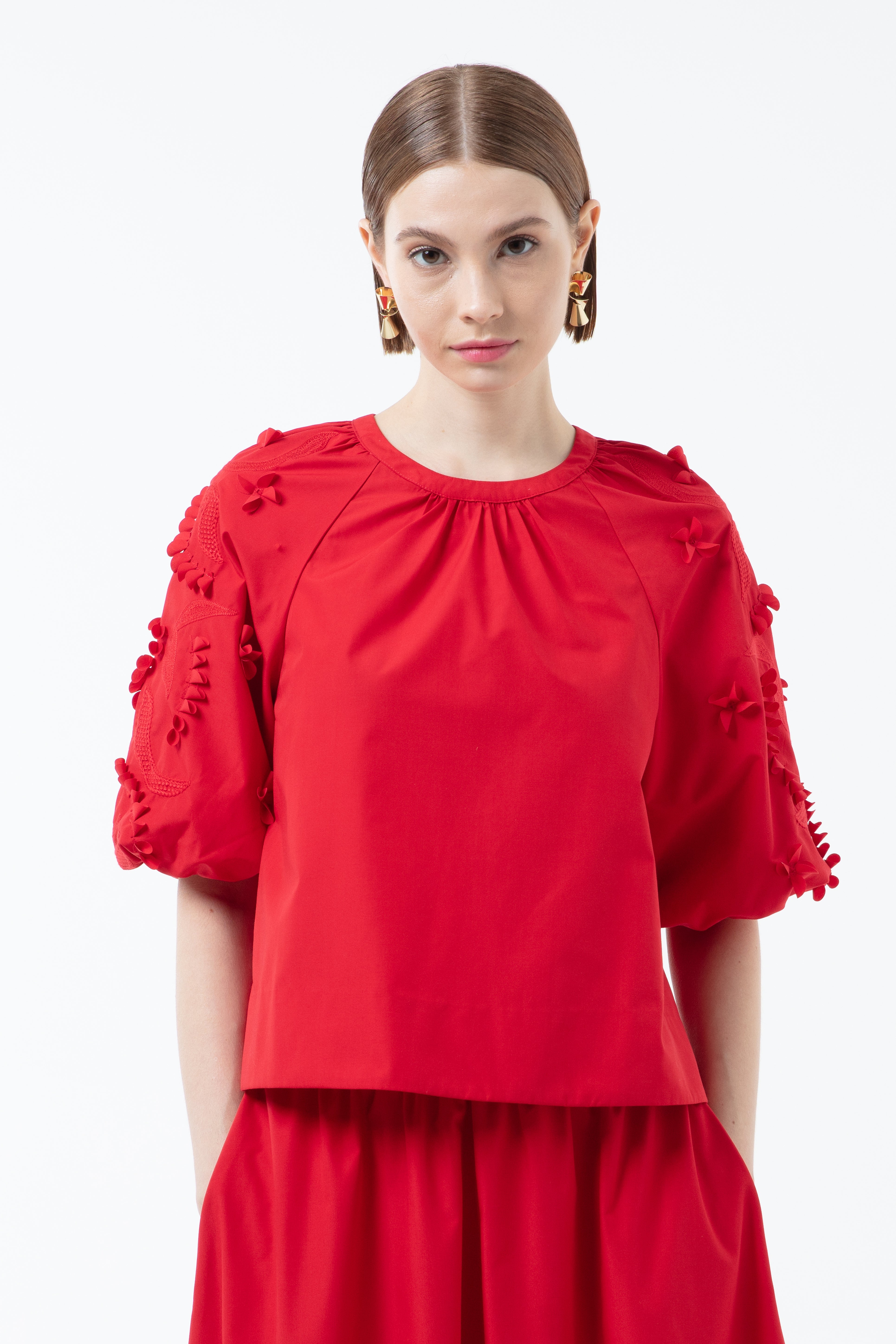 K/Woods Scarlet Blossom Top