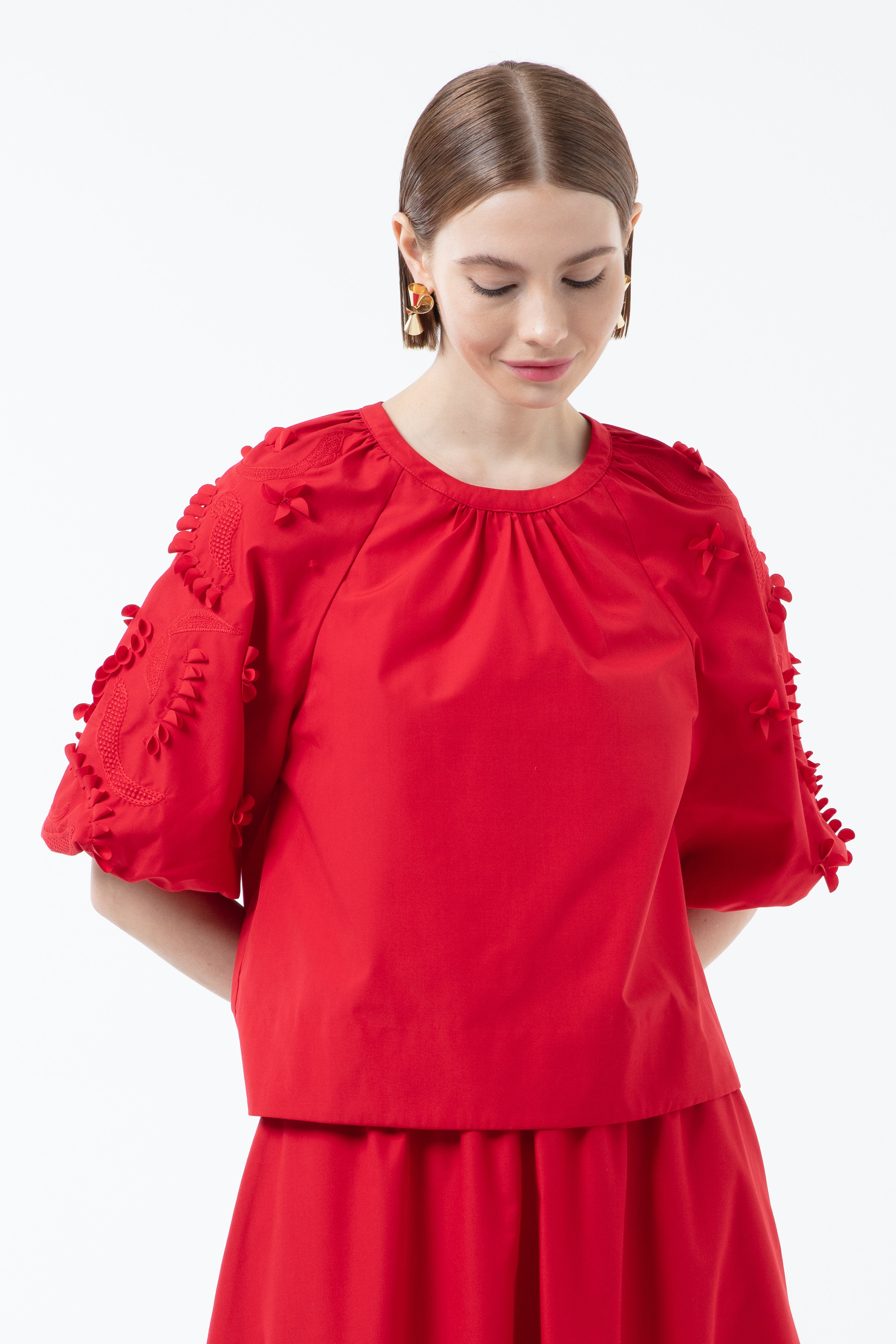 K/Woods Scarlet Blossom Top