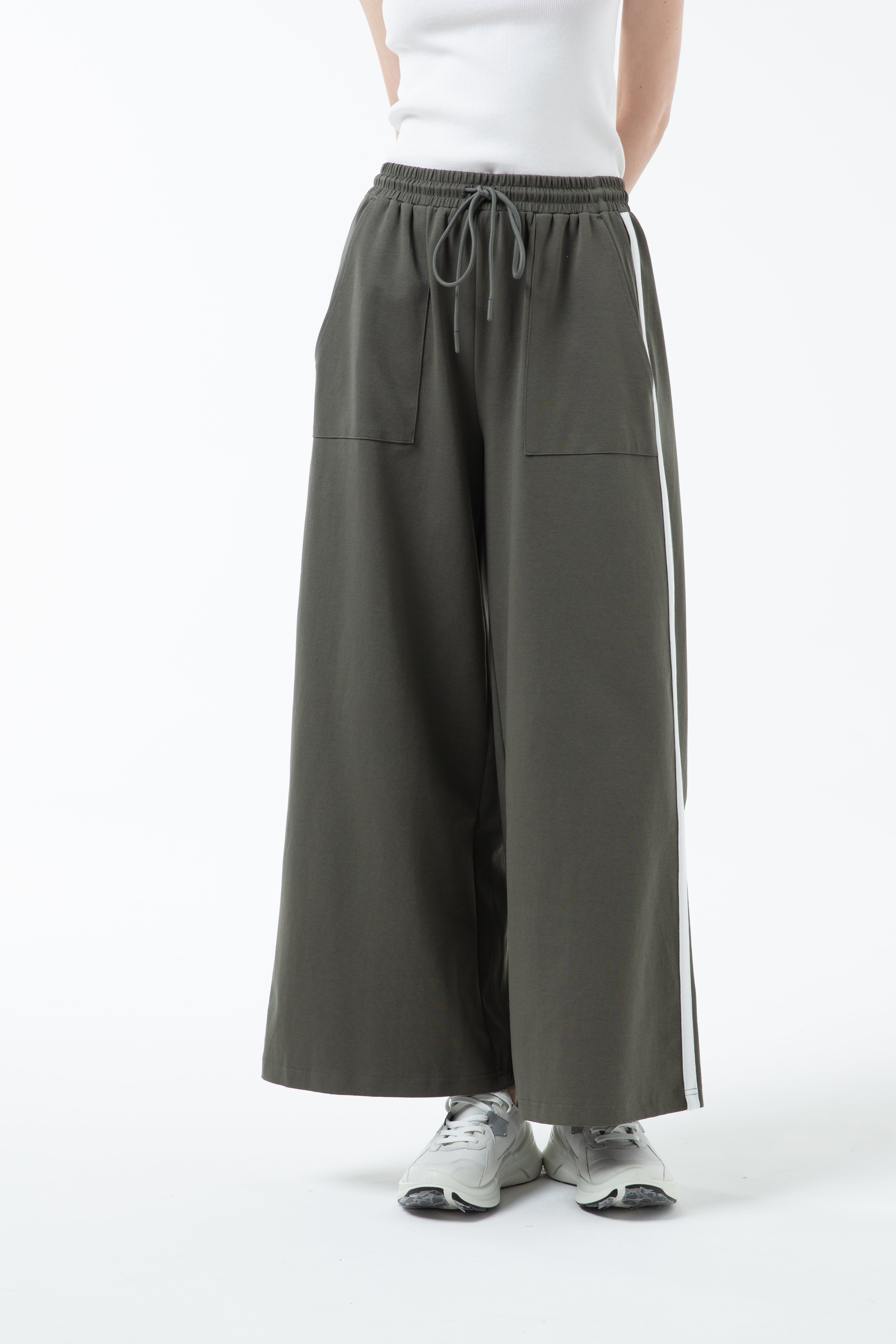 K/Woods Weekend Move Wide-Leg Pants
