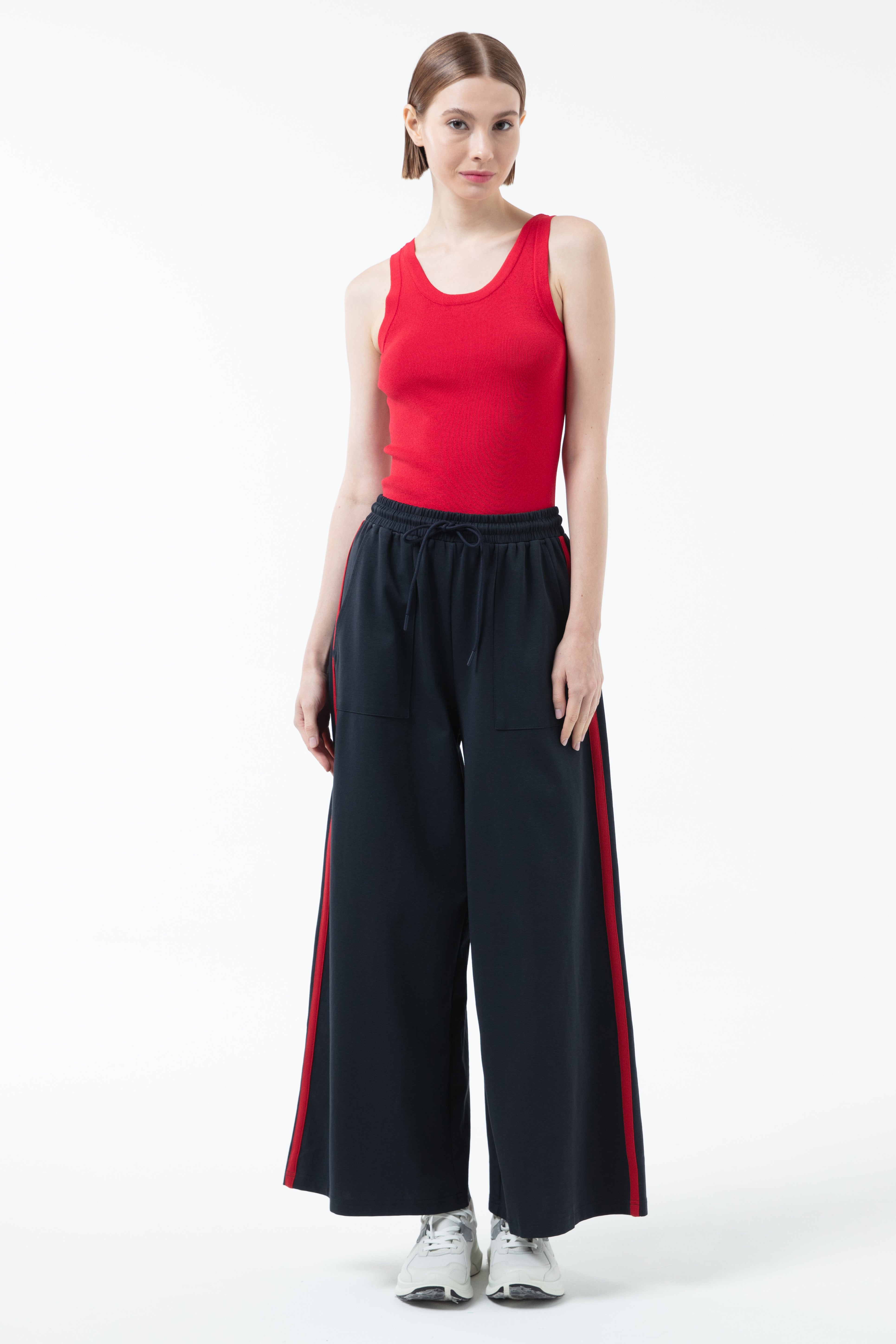 K/Woods Weekend Move Wide-Leg Pants