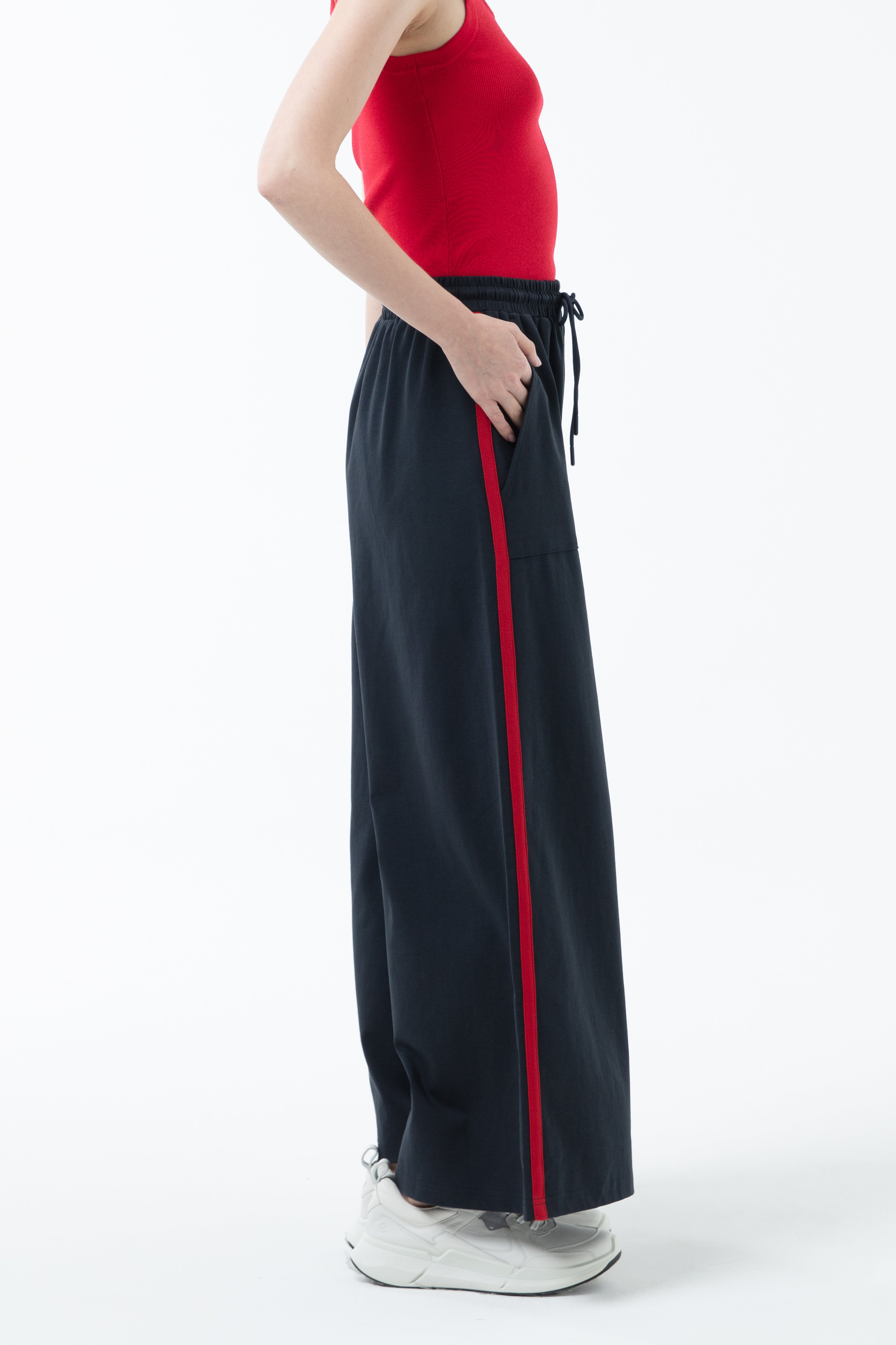 K/Woods Weekend Move Wide-Leg Pants