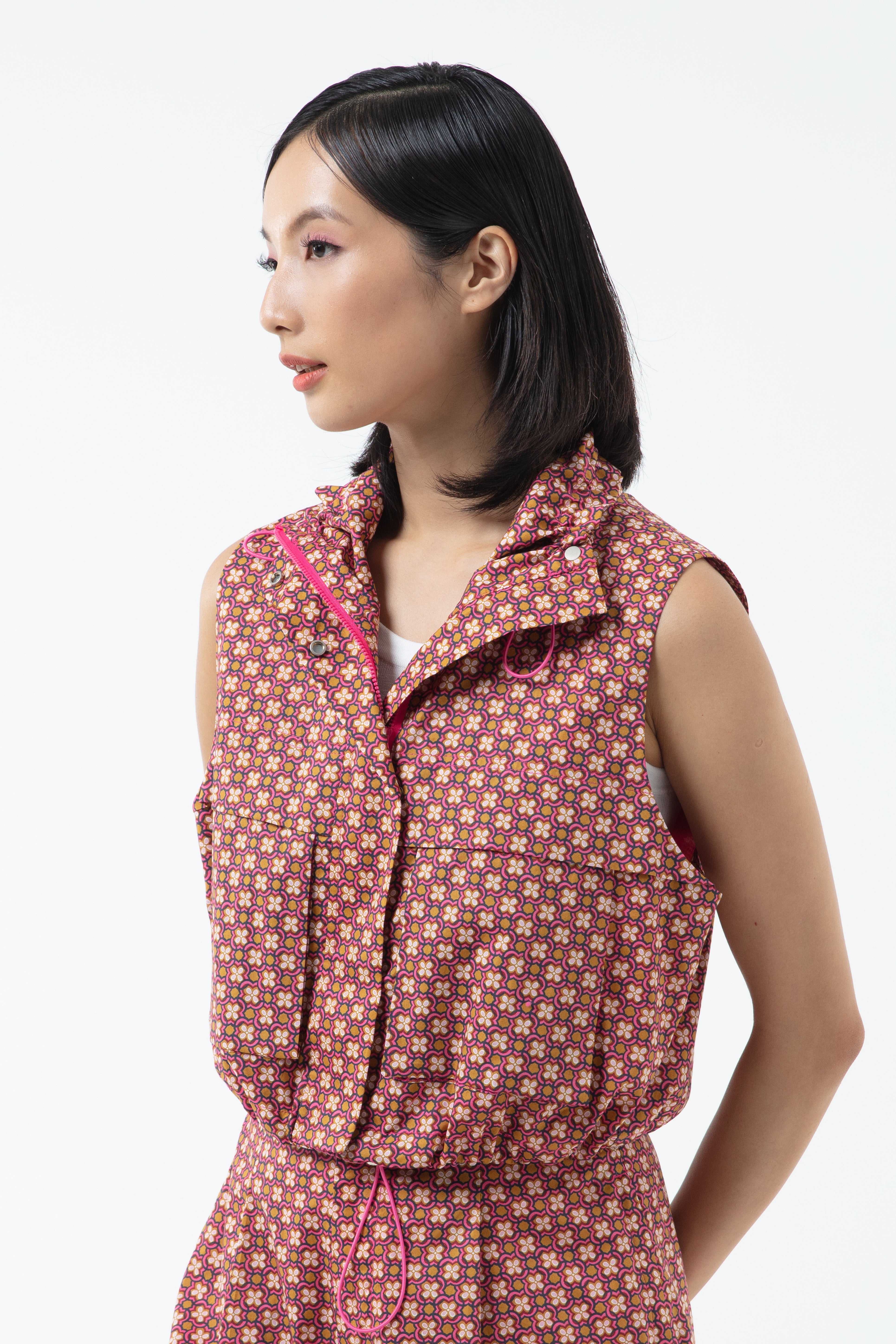 K/Woods Petal Weave Gilet