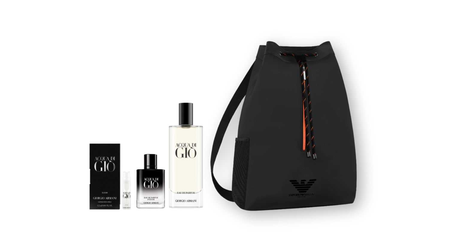 Receive 4-pc gift with $250 nett spend on Giorgio Armani for HIM Fragrance (Gift with Purchase)