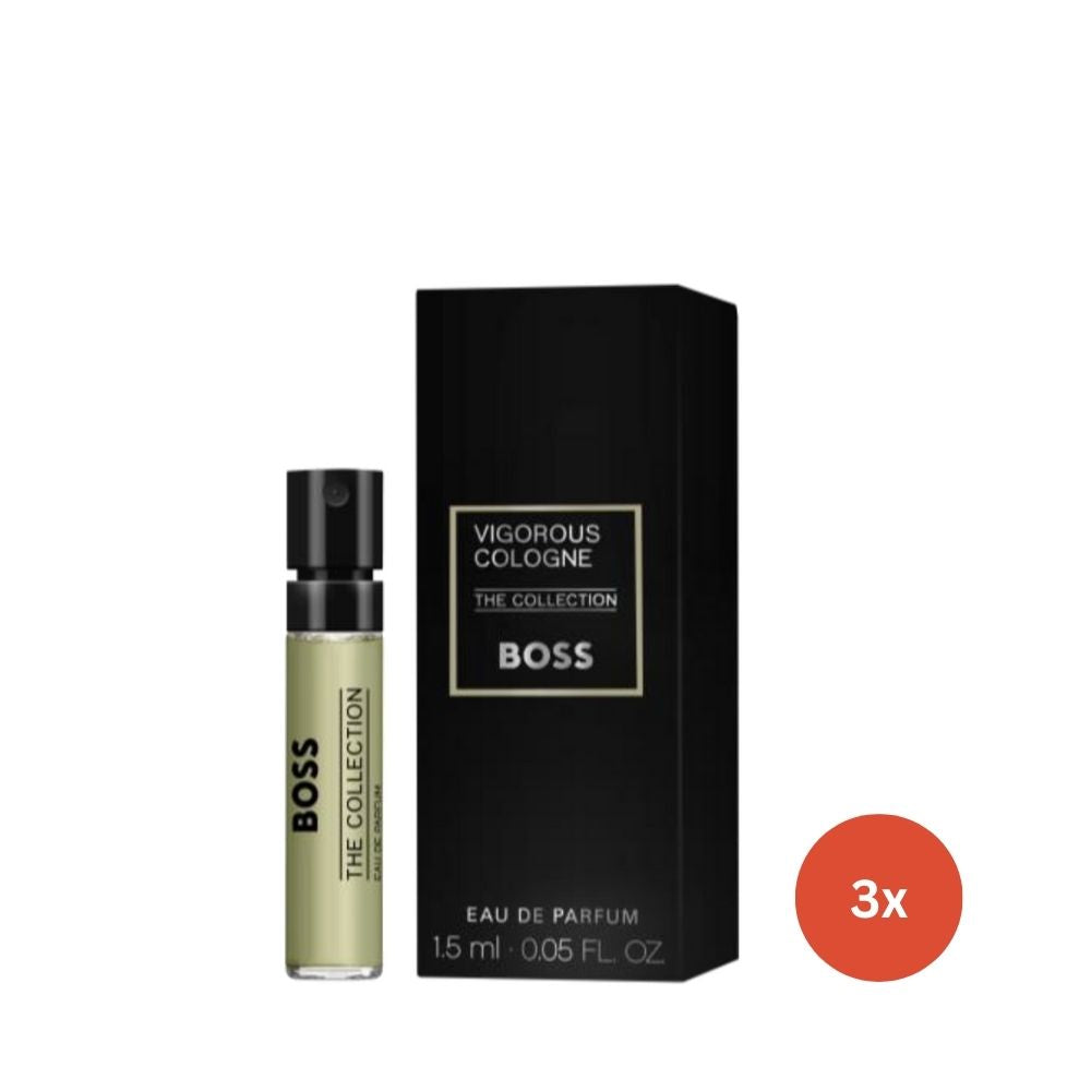 Boss The Collection Vigorous Cologne EDP 1.5ml Vial x3