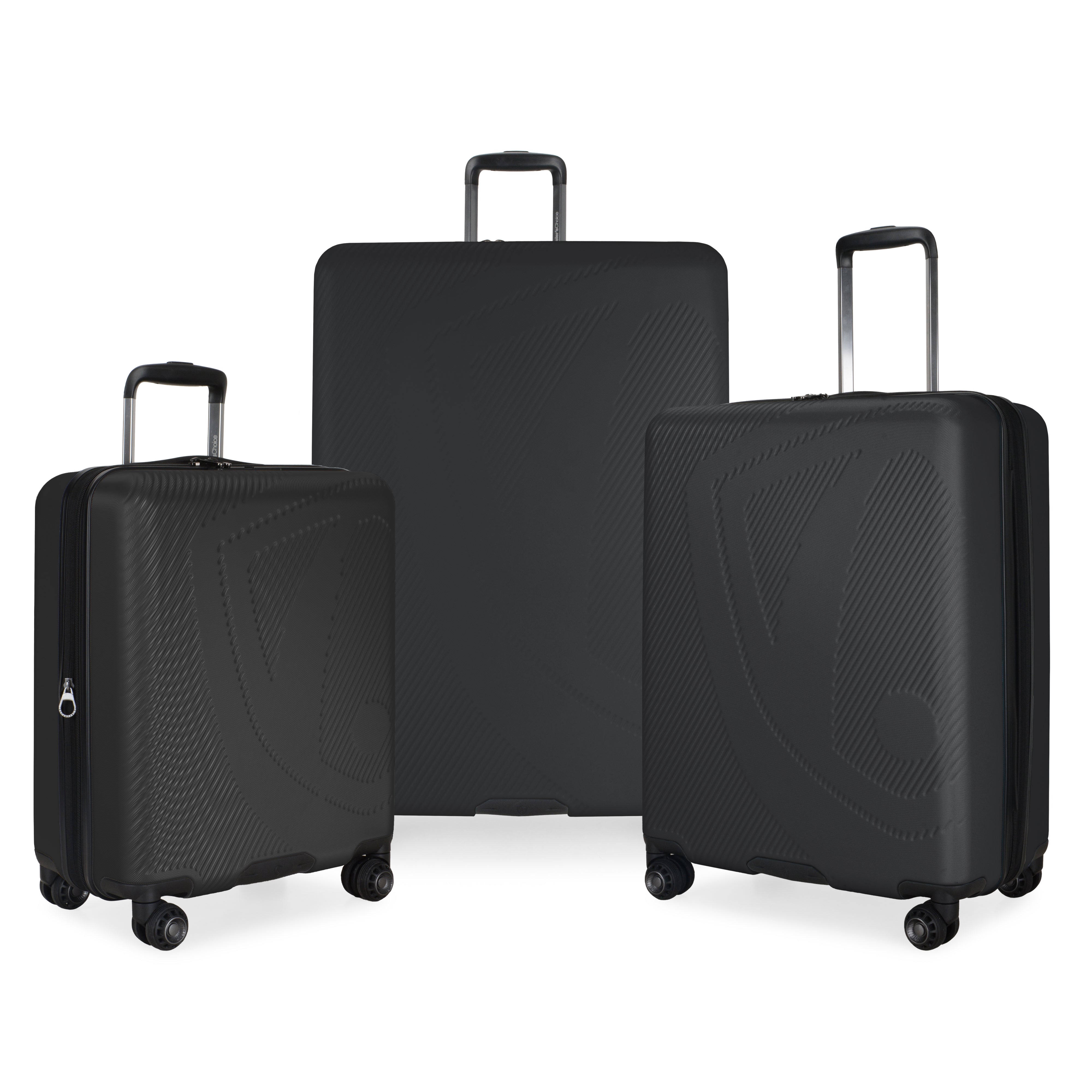 Traveler's Choice Cyclone Wheels Expandable Trolley Case with TSA Lock and Anti-theft Zipper