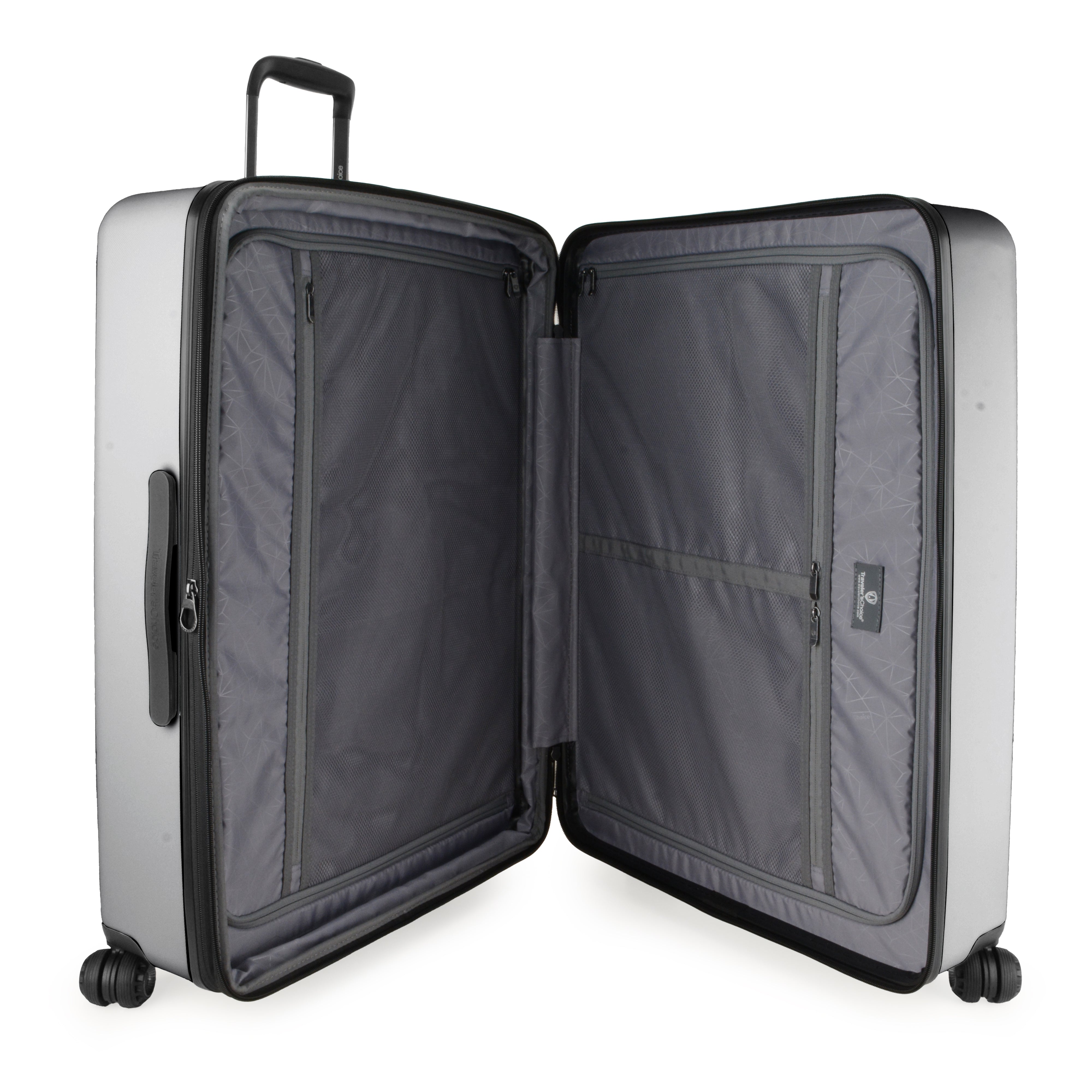 Traveler's Choice Cyclone Wheels Expandable Trolley Case with TSA Lock and Anti-theft Zipper