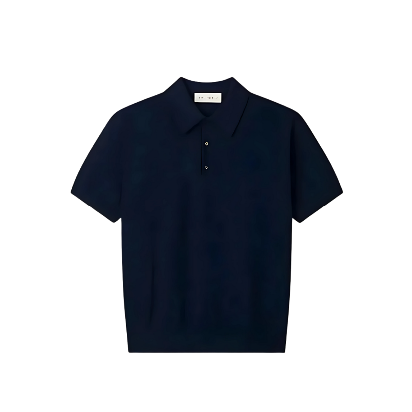 Man On The Boon Texture Relax Fit Polo