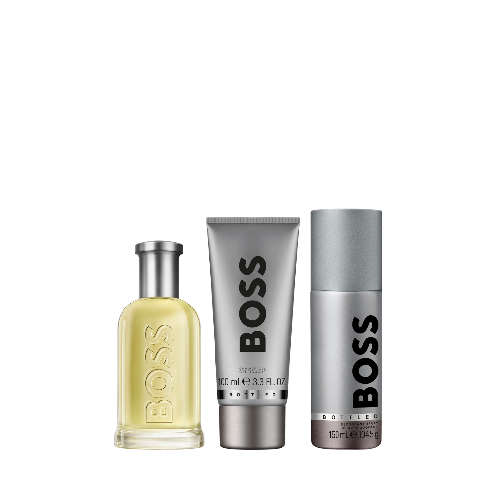 Hugo Boss Limited Edition Boss Bottled Eau de Toilette Trio Gift Set