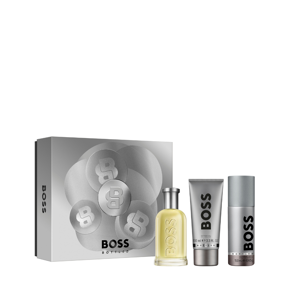Hugo Boss Limited Edition Boss Bottled Eau de Toilette Trio Gift Set