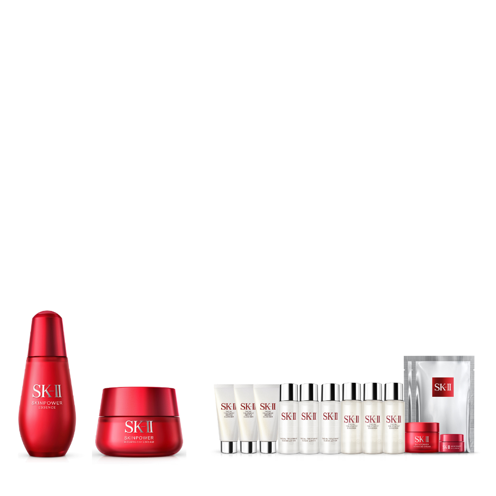 SK-II Skinpower Advanced Cream 50g & Skinpower Essence 75ml Set (Worth $978)