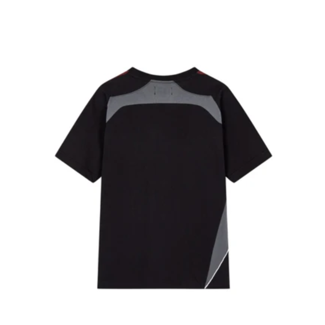 Studio Tomboy Sporty Short Sleeve T-Shirt Black