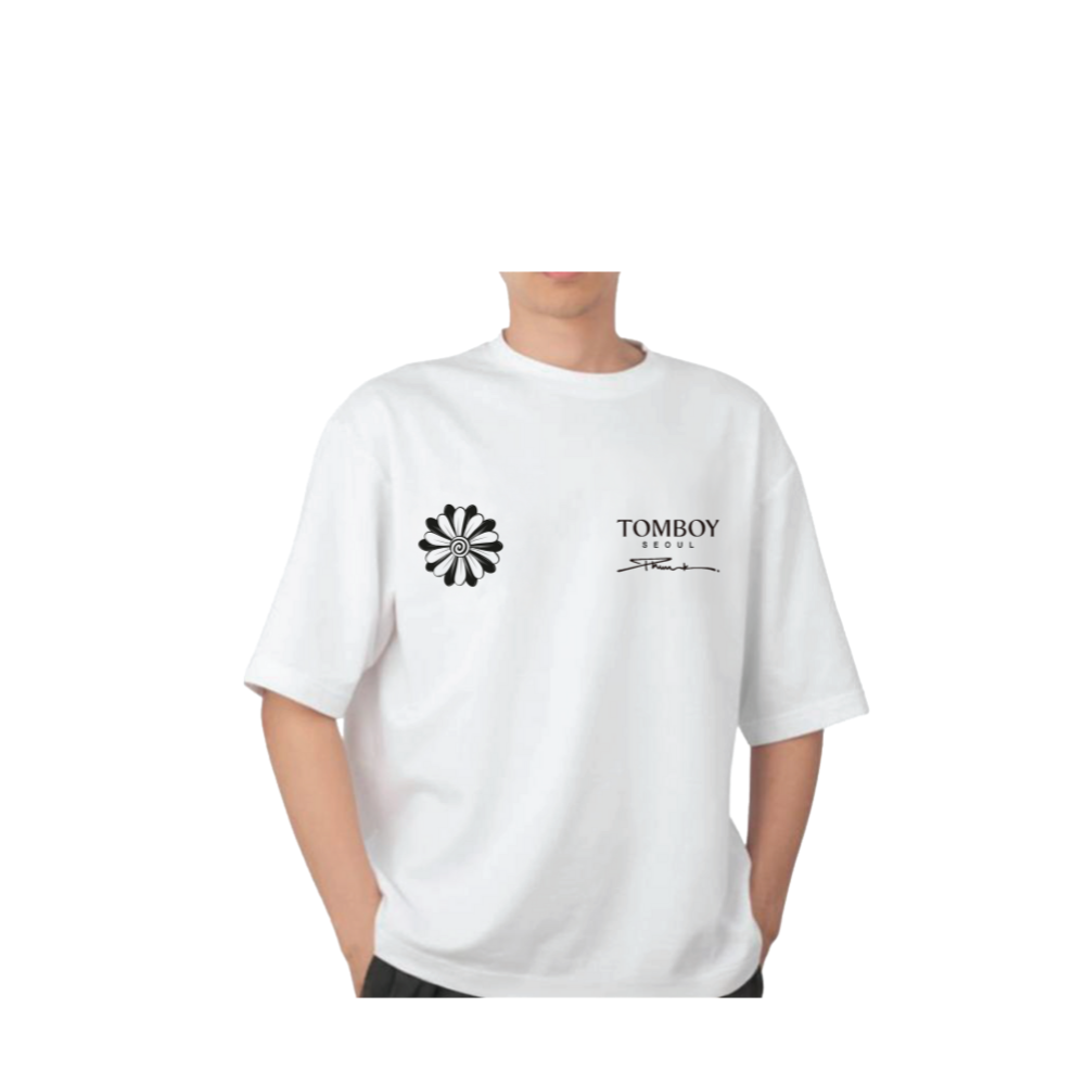 Studio Tomboy x Phunk Collab T-Shirt – Small Print F-Monochrome