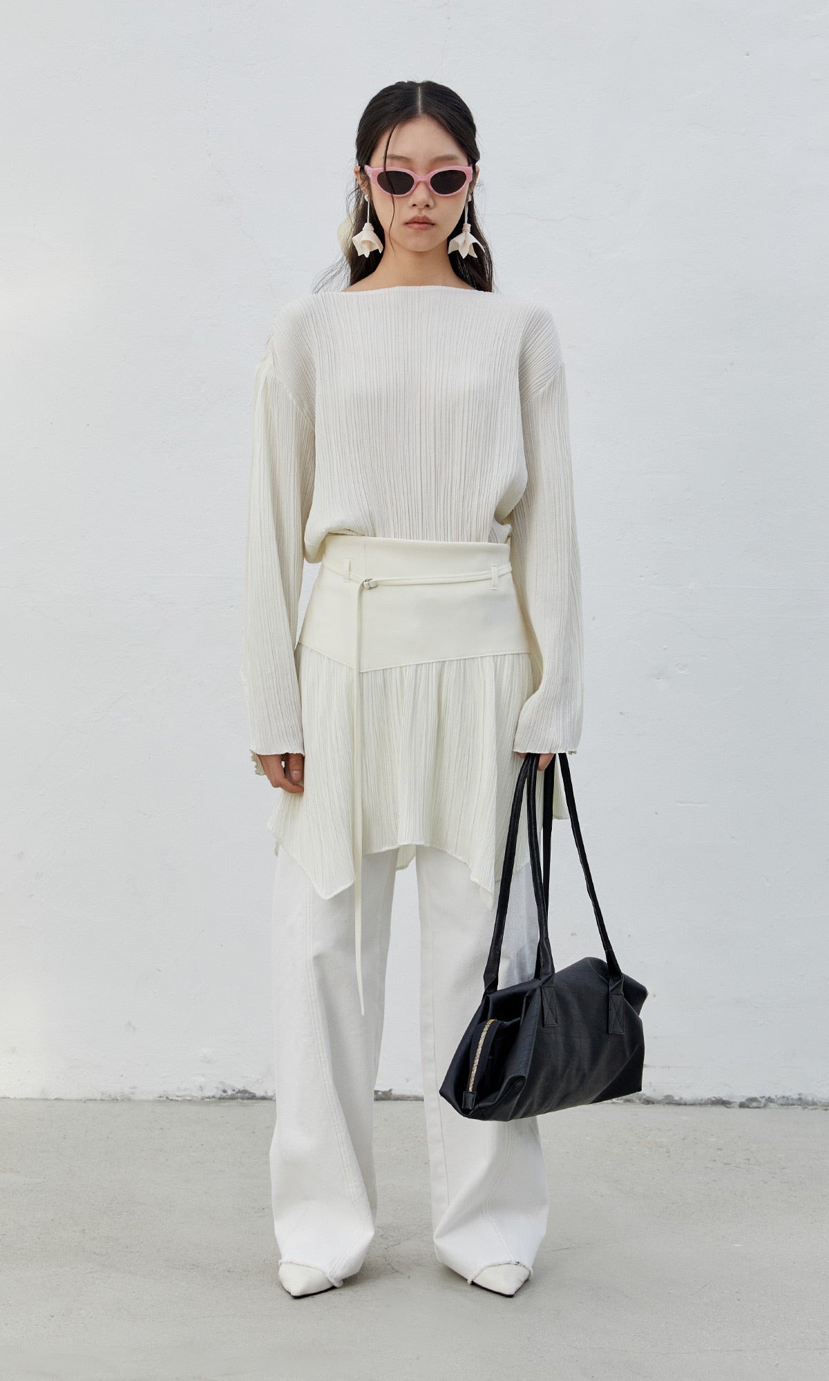 JChung Ziggle Pleats Top F