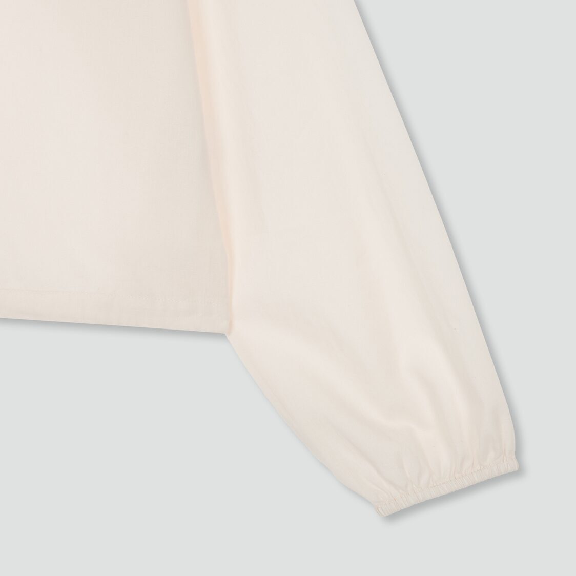 Jaju Women Pure Cotton Hooded Lounge Shirt Ivory