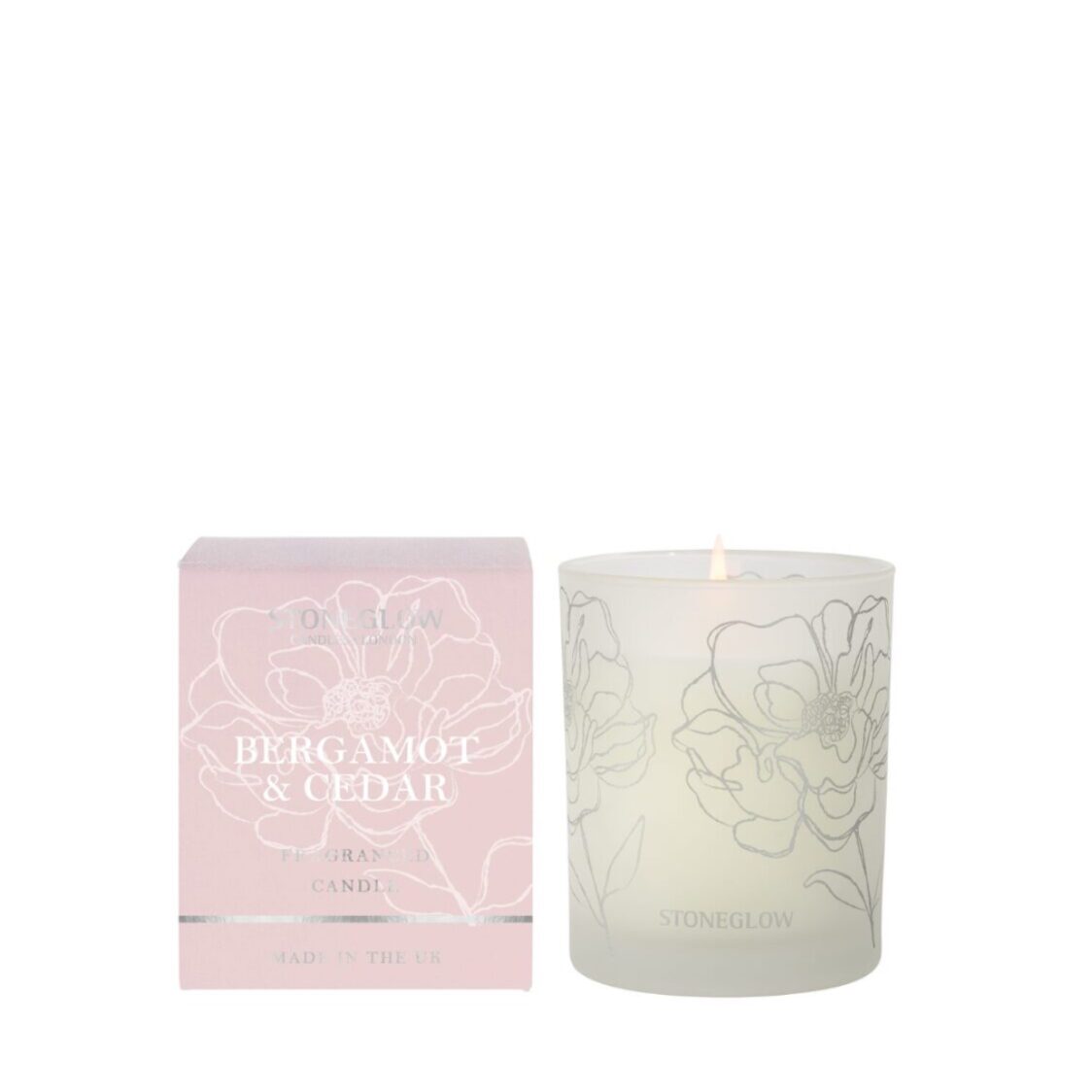 Stoneglow Bergamot & Cedar Candle 180g
