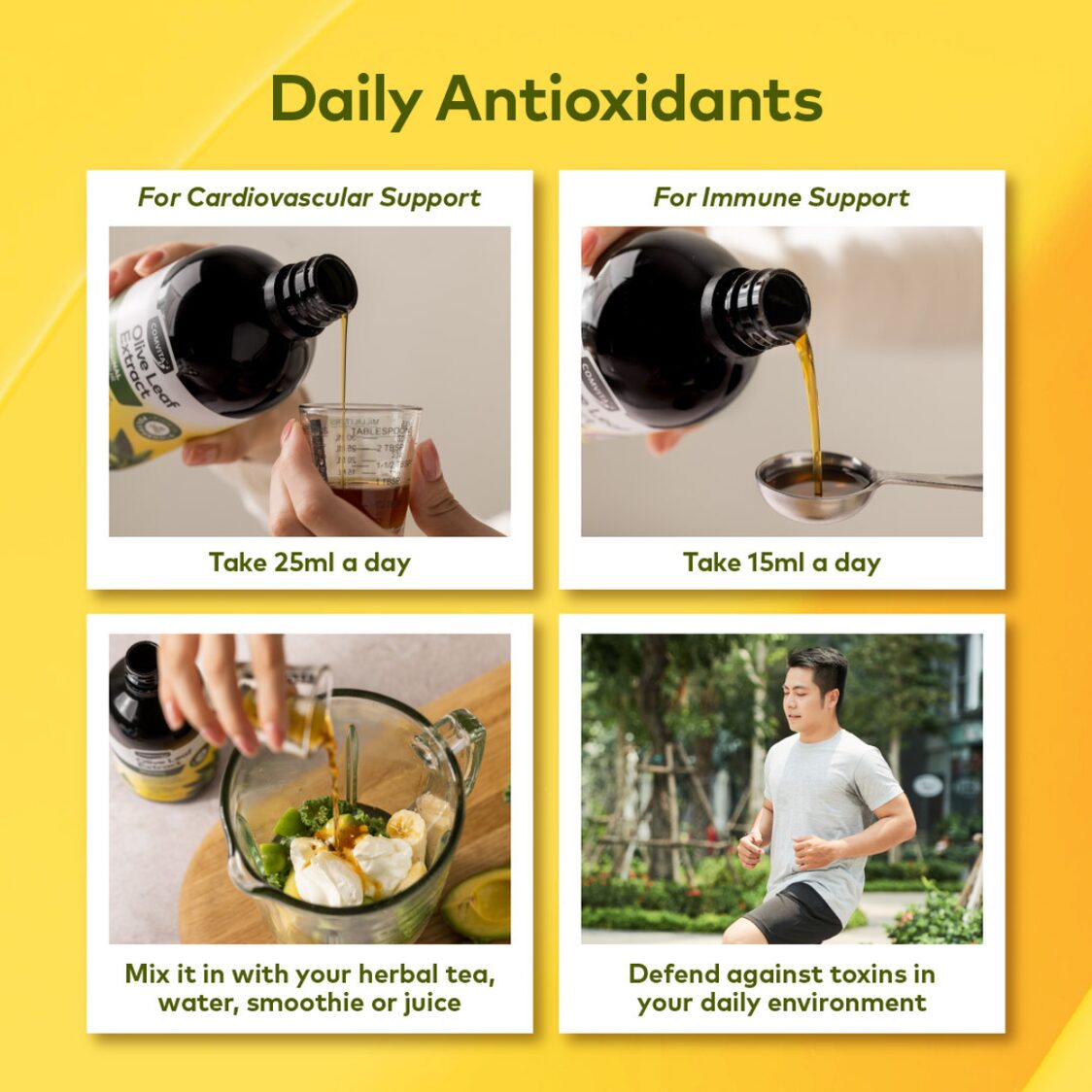 Comvita Olive Leaf Extract - Mixed Berry Flavour 500ml