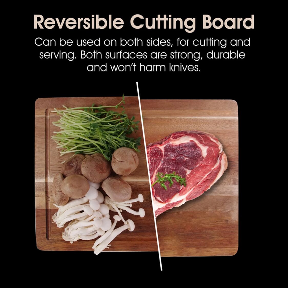 La Gourmet Acacia Chopping Board 40.5x30.5cm LGAACB377654