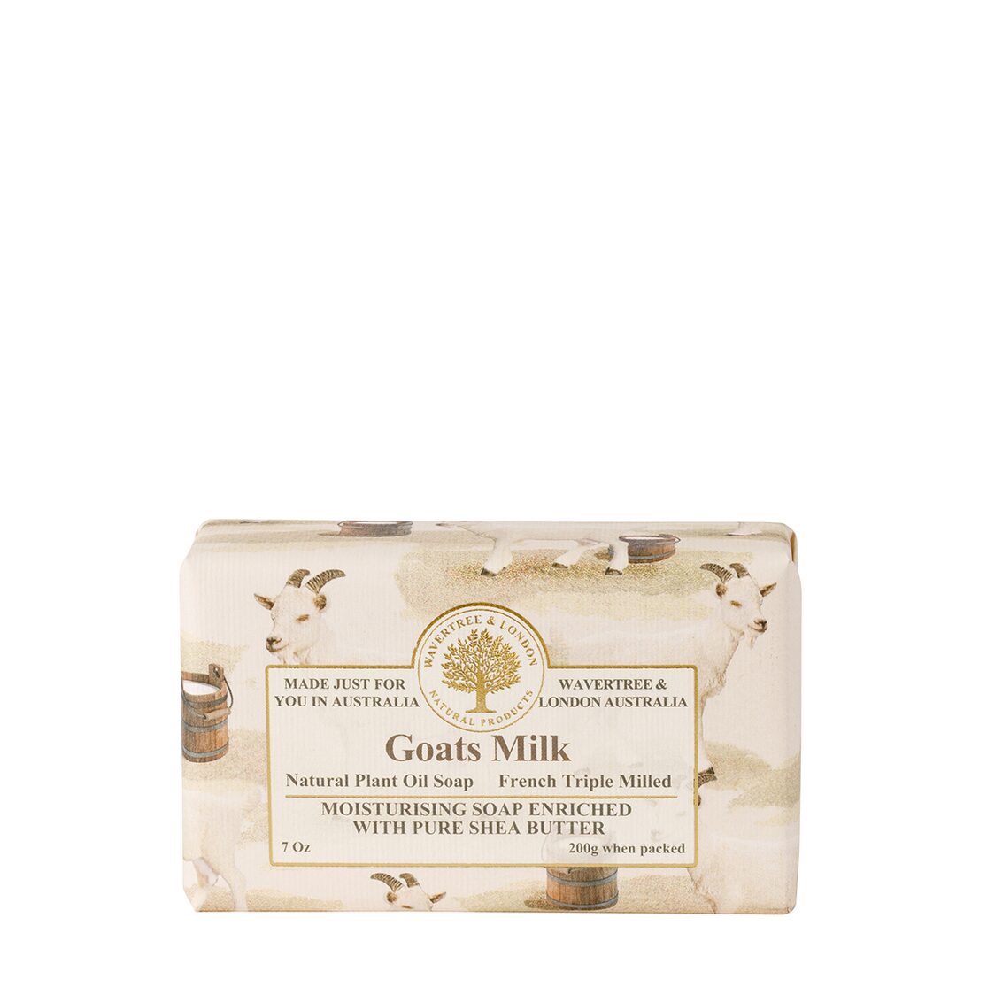 Wavertree & London Goats Milk Soap Bar 200g