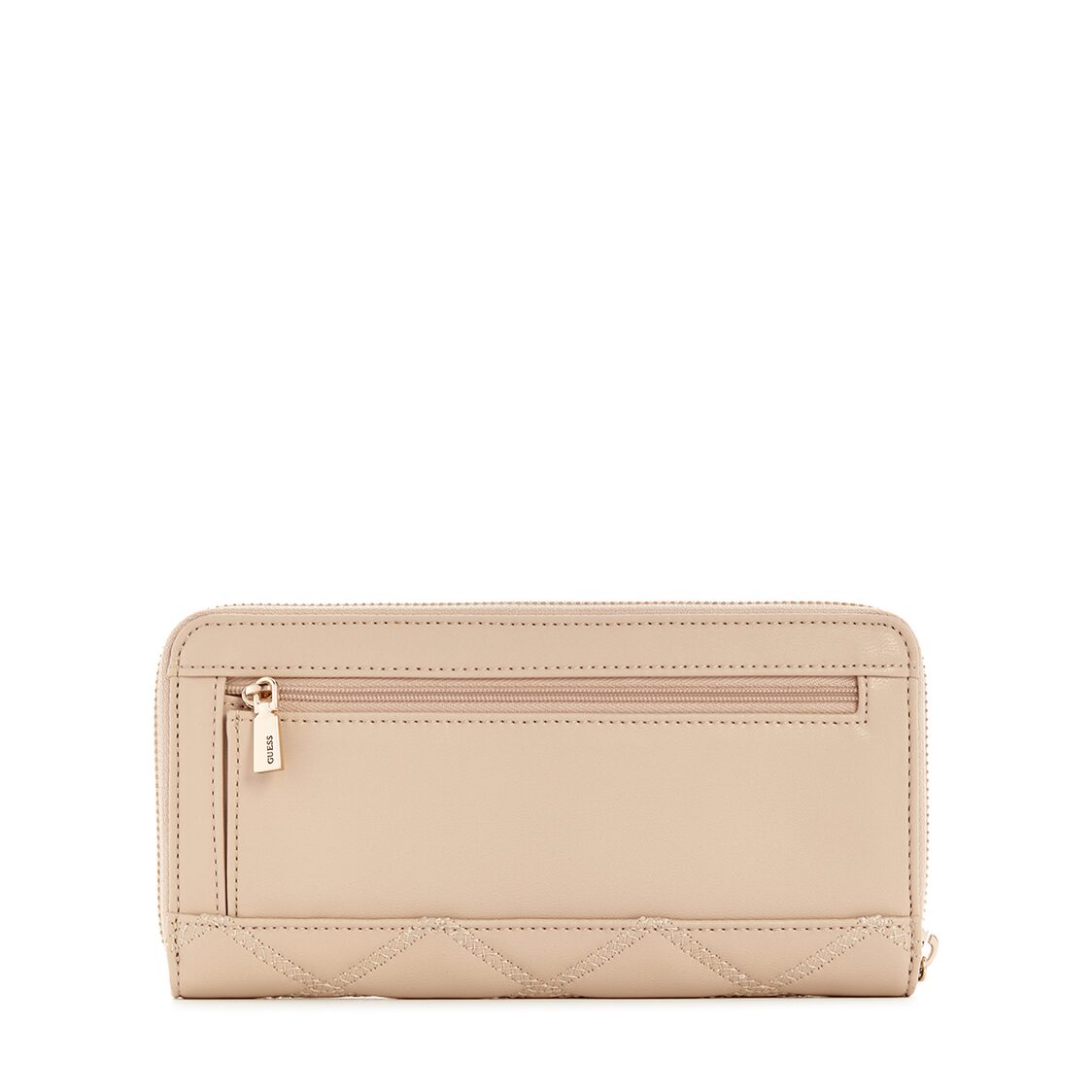 Guess Tamsin Slg Large Zip Around - Light Beige