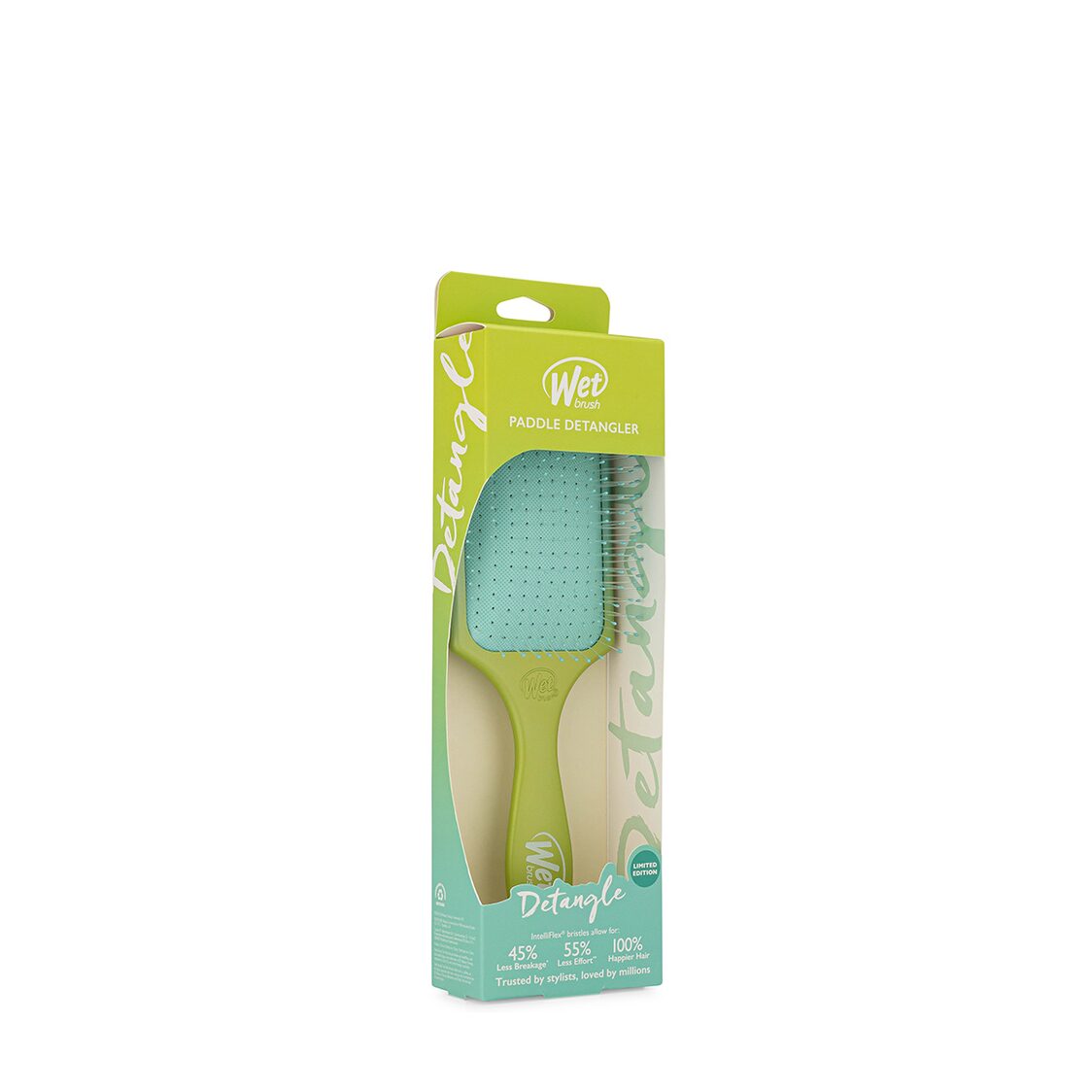 Wet Brush Original Paddle Detangler Ombre Green Blue