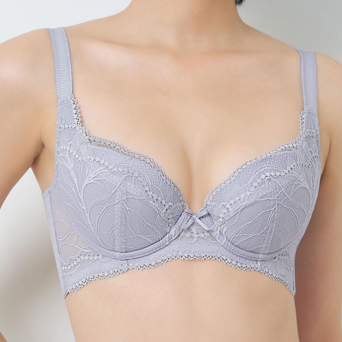 Triumph Sculpt Eclipse Wired Push Up Bra Smoky Lilac