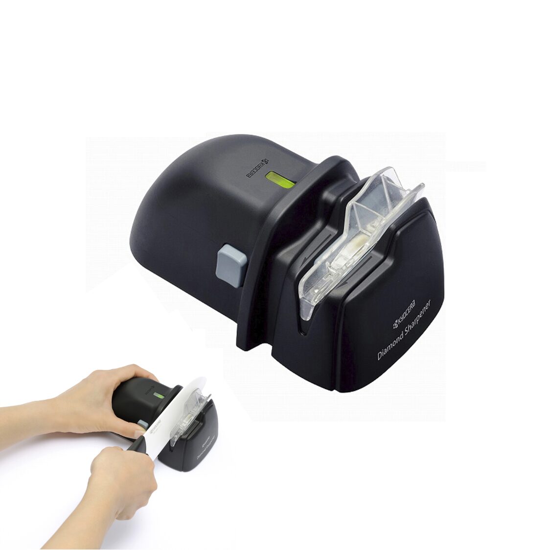 KYOCERA Advanced Diamond Hone Knife Sharpener - Black (DS-38-BK)