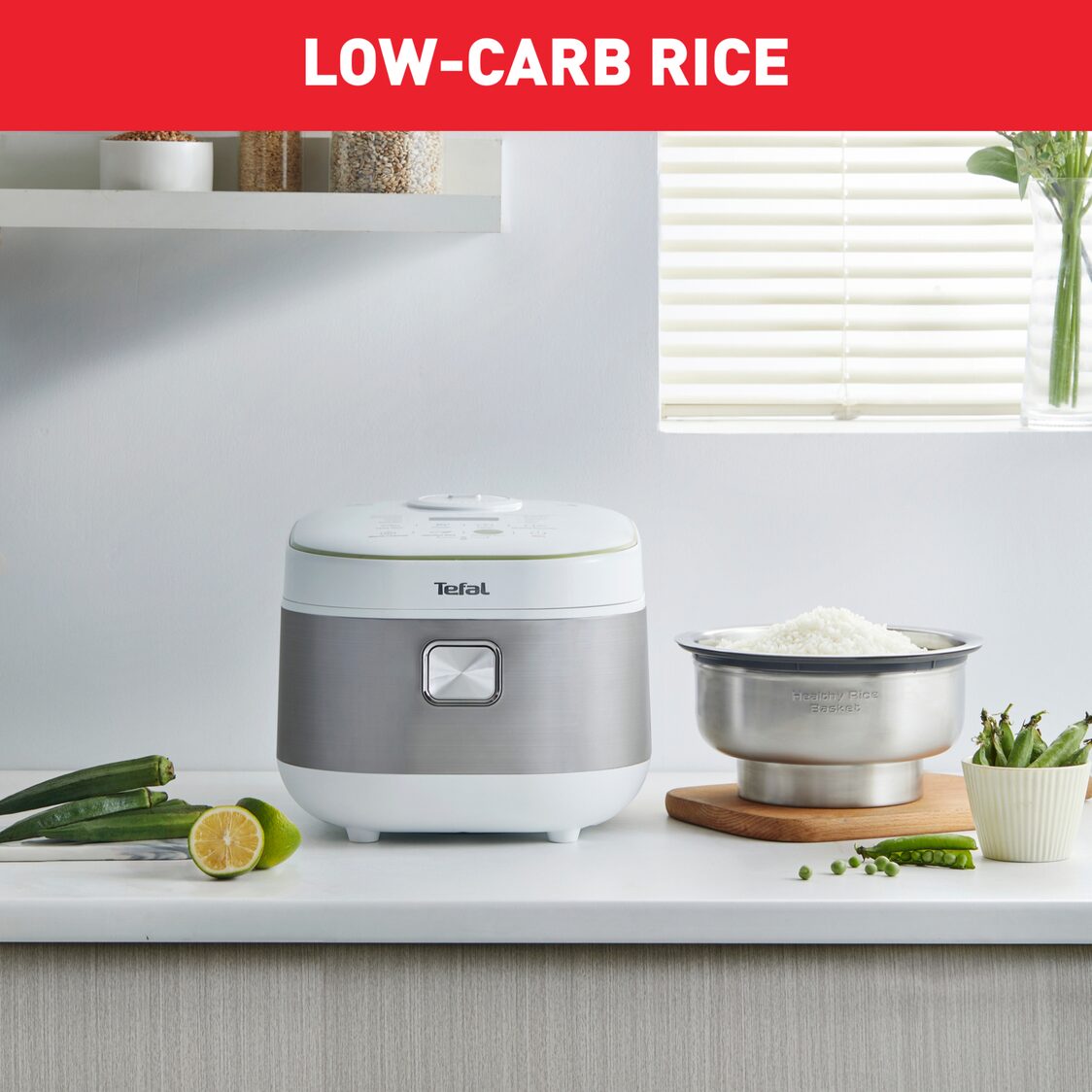 Tefal Healthy & Tasty Plus Rice Cooker (RK8621)