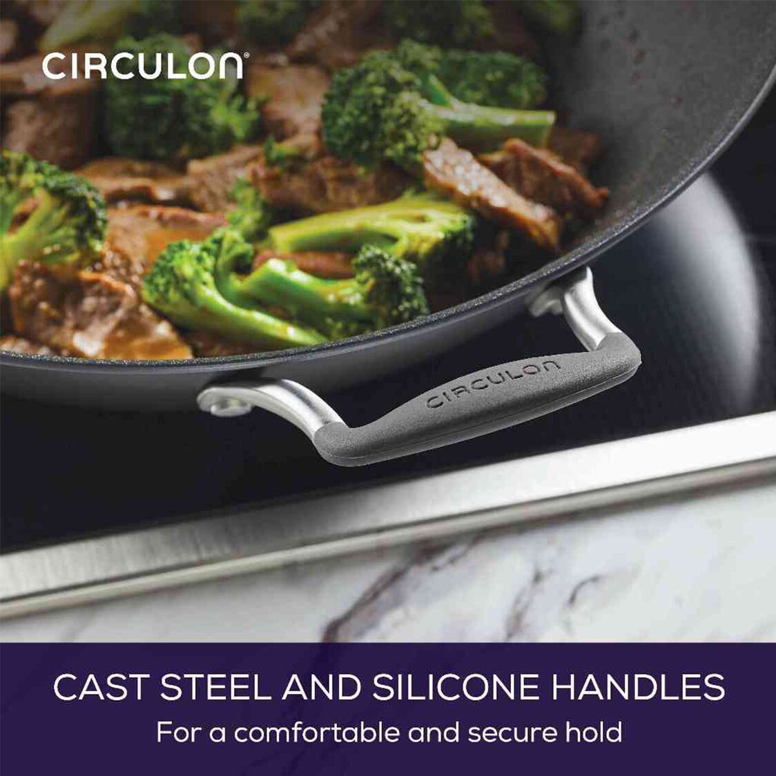 Circulon ScratchDefense A1 36cm Covered Wok