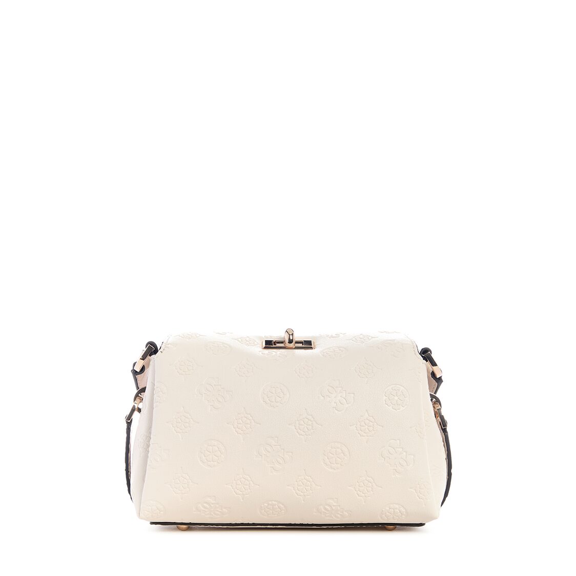 Guess Phoebe Mini Crossbody Bag - Off White Logo