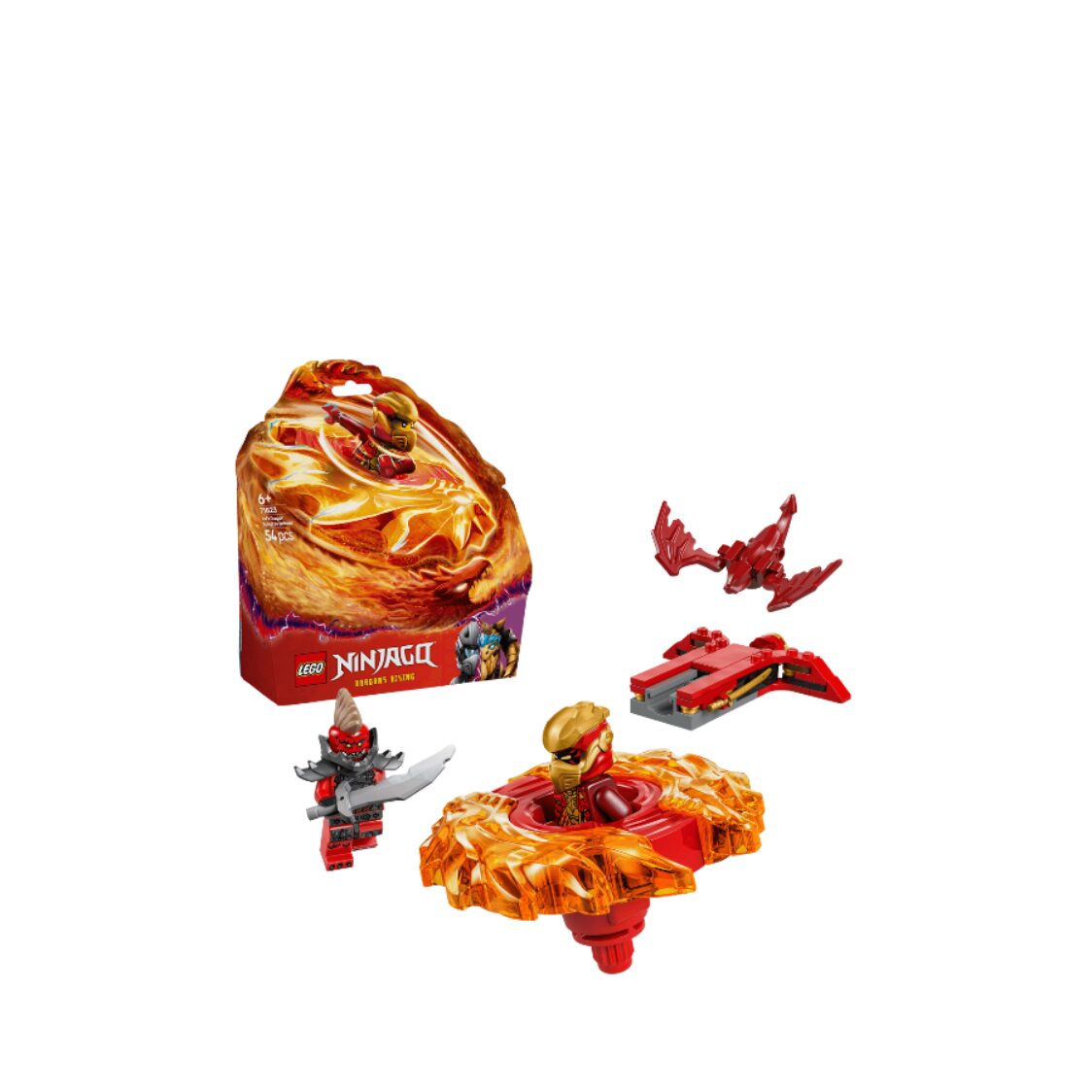 Lego Kai's Dragon Spinjitzu Spinner 71823