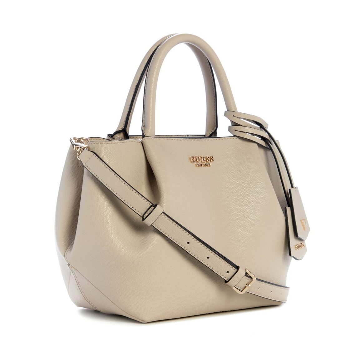Guess Amorette Girlfriend Satchel - Light Taupe