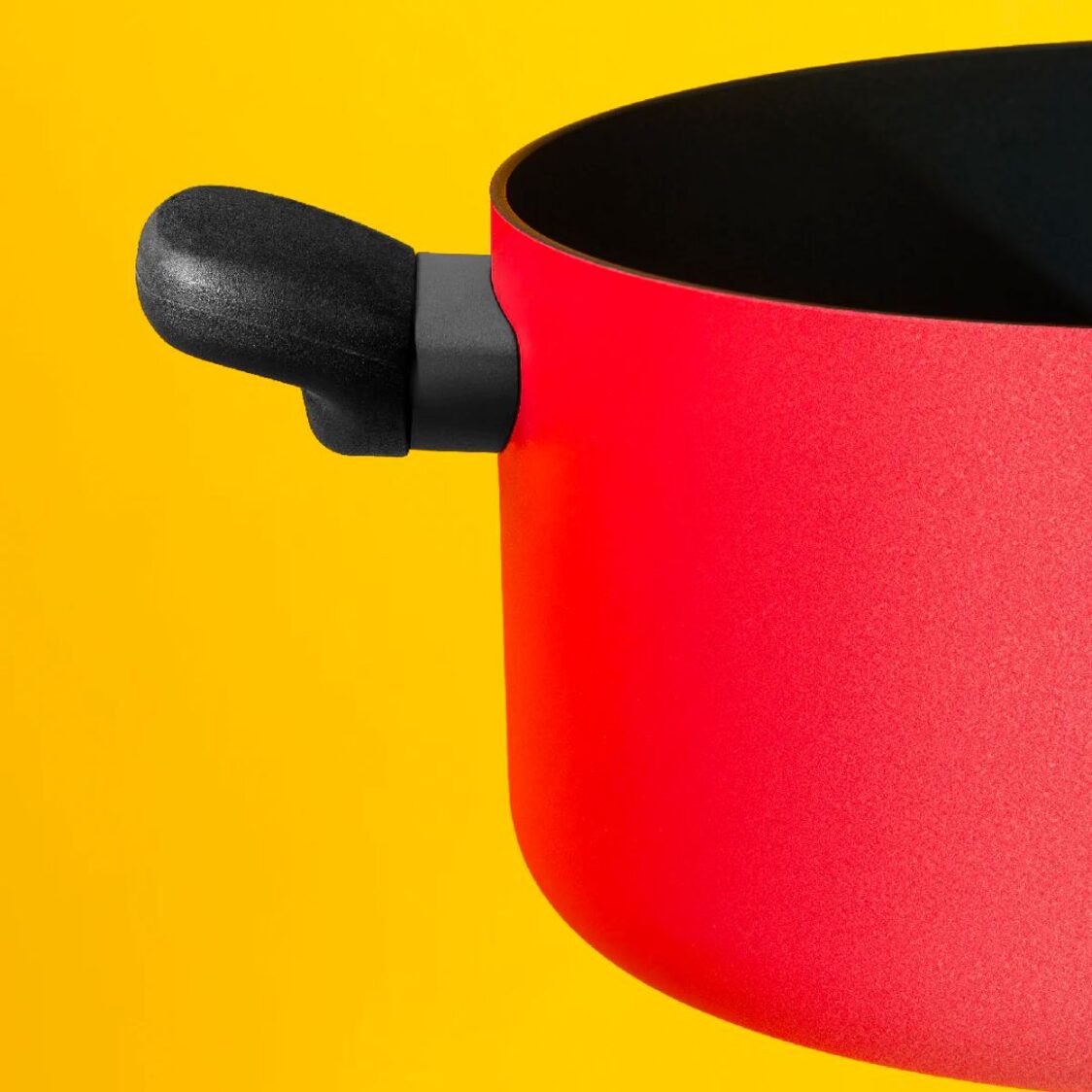 Meyer Bauhaus Nonstick 24cm | 5.2L Roma Red Covered Stockpot (Induction) 14202