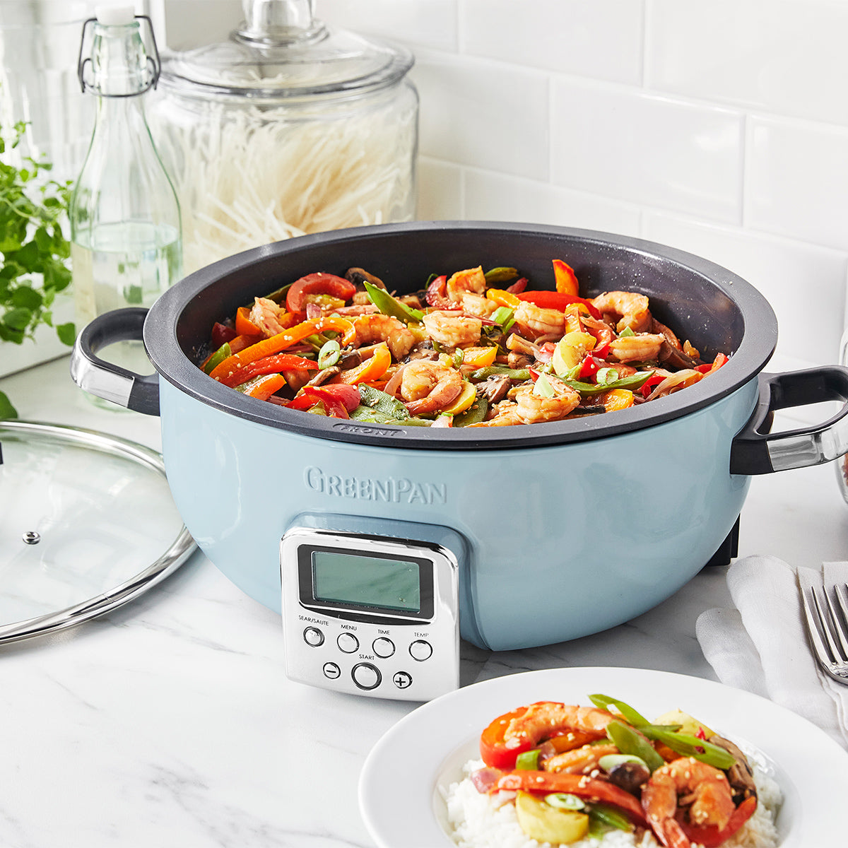 Greenpan Omni Multi Cooker 5.6L (Ceramic Inner)