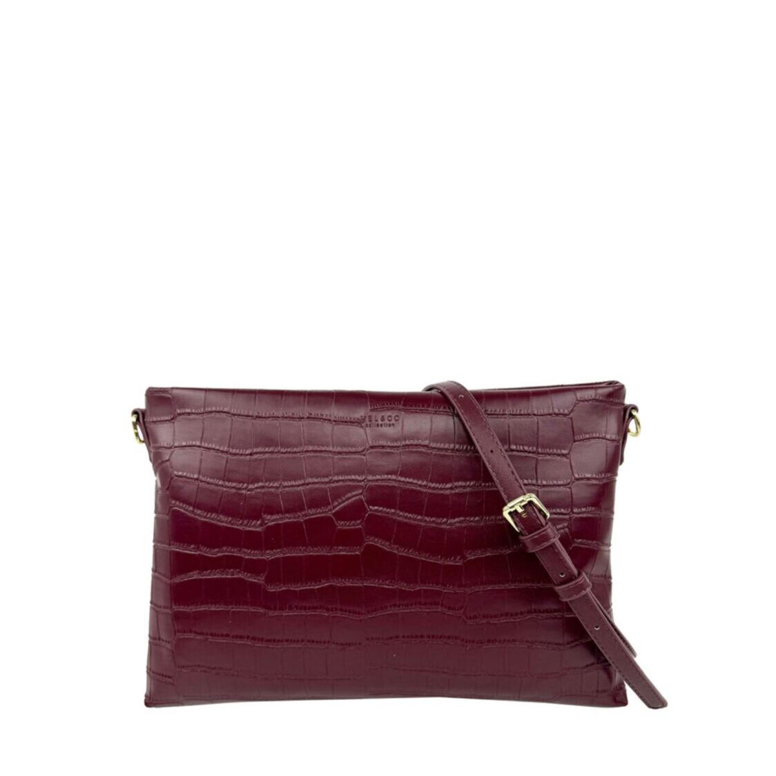 Mel&Co Croco Slim Sling Bag