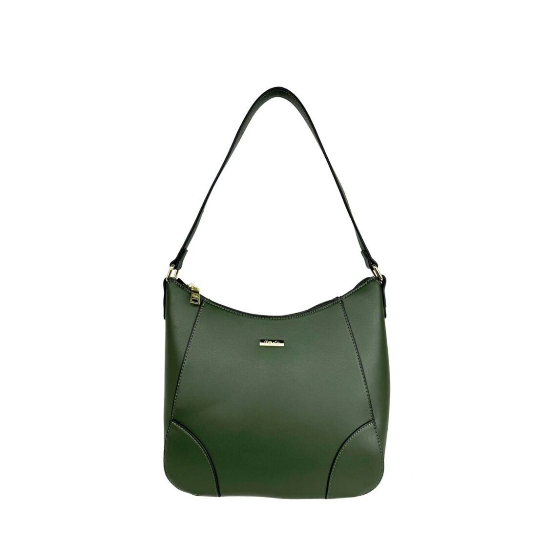 Mel&Co Faux Leather Lightweight Shoulder Bag