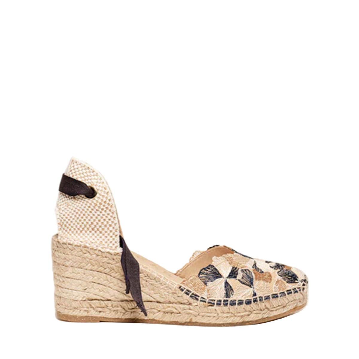Alhamas Romero Cuna Media Guipure Lace Wedge