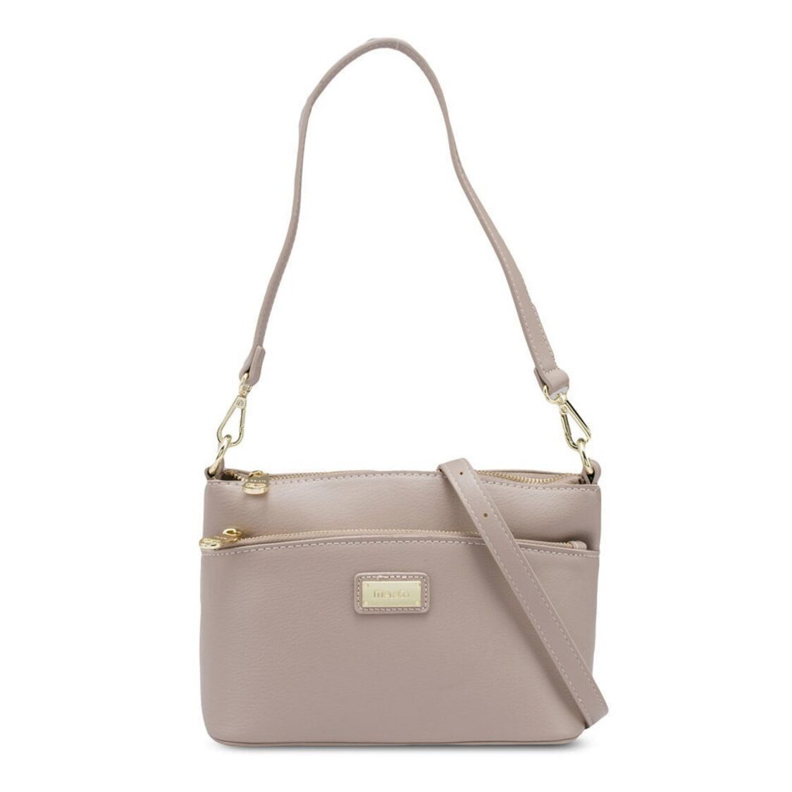 Mel&Co Faux Leather Shoulder & Sling Bag Navy