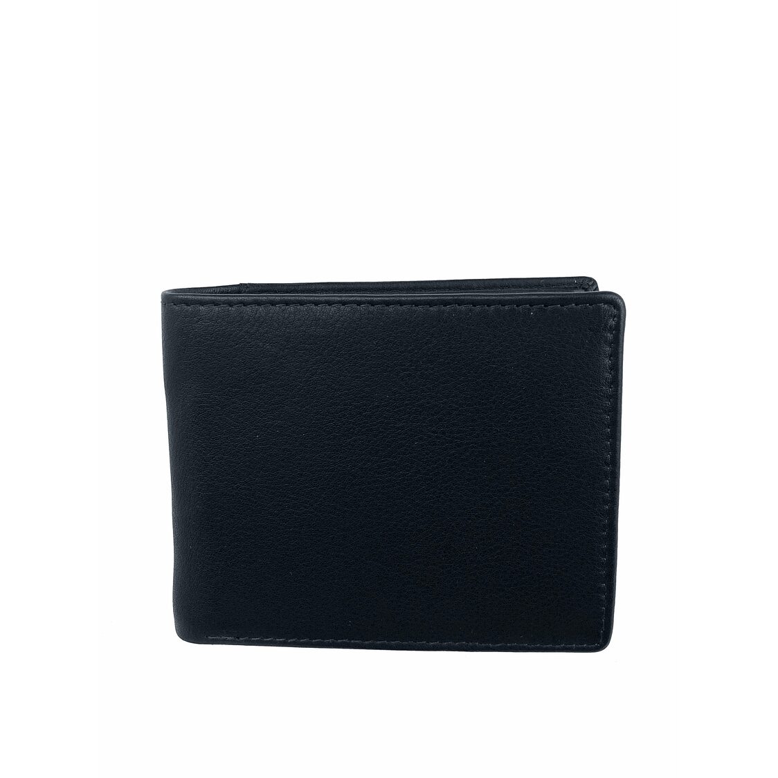 Mel&Co Genuine Leather Center Flap Wallet With Slip Pocket