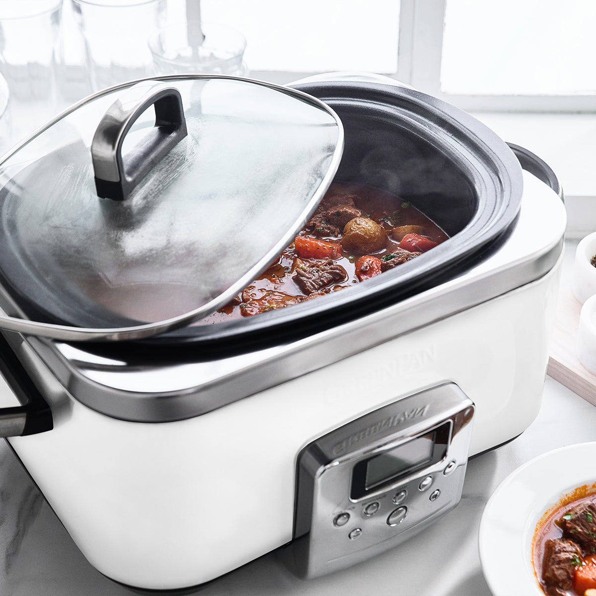 Greenpan Slow Cooker 6L (Ceramic Inner)