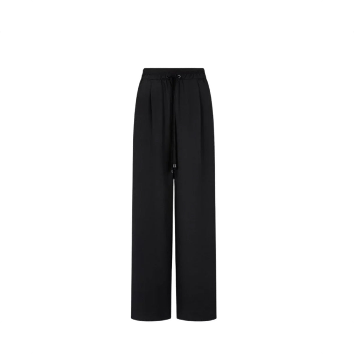 Voice Of Voices One Tuck Poly Wide Pants Black