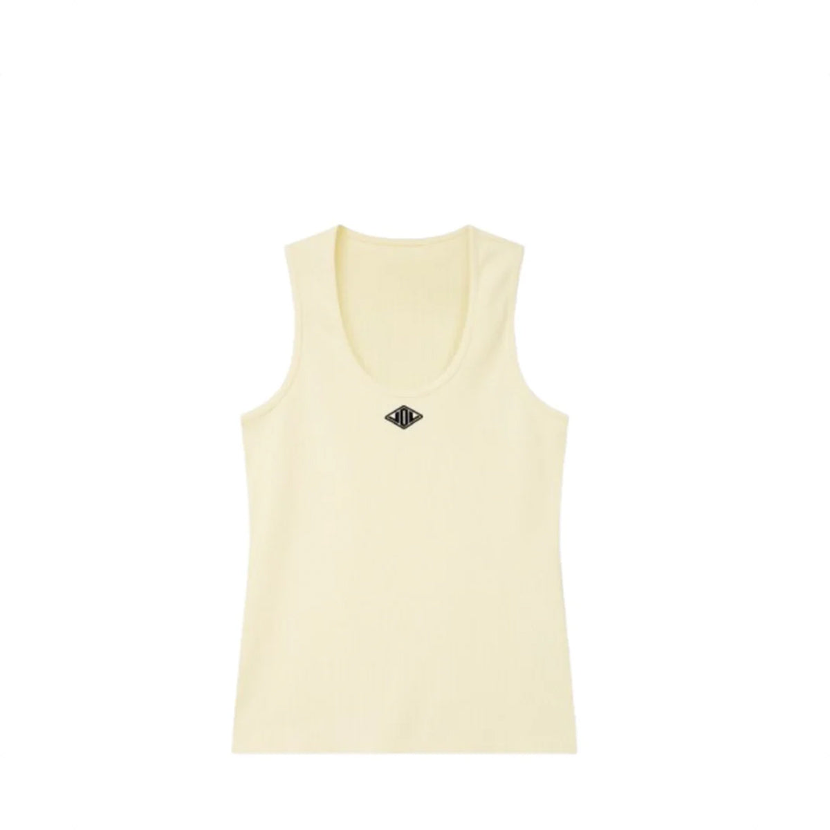Voice Of Voices Logo Sleeveless Top Cream