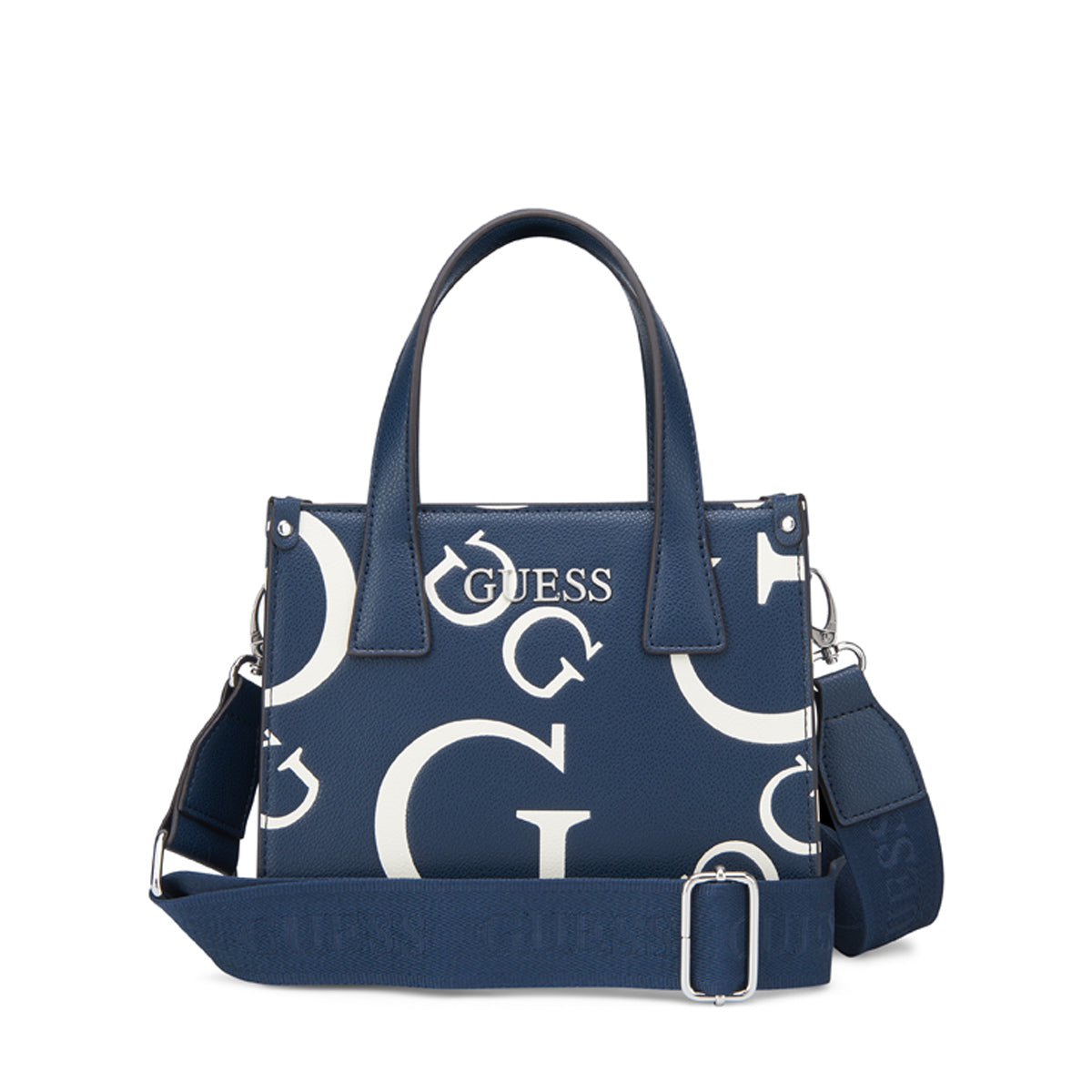Guess Forber Design Mini Tote - Navy Multi