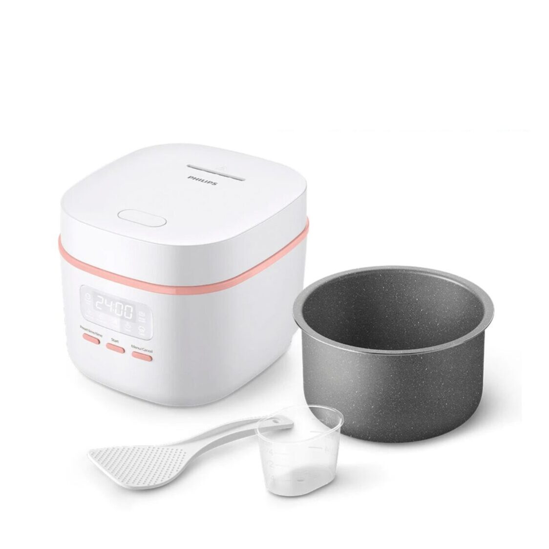 Philips 0.54L Mini Rice Cooker HD3064/62 (Purchase With Purchase)