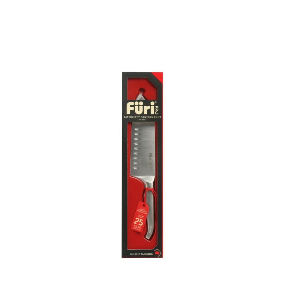 Furi Pro East West Santoku Knife 17cm